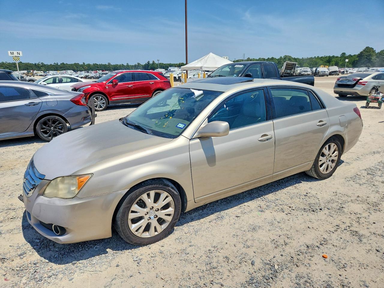 2008 Toyota Avalon Limited Beige vin: 4T1BK36B38U260485