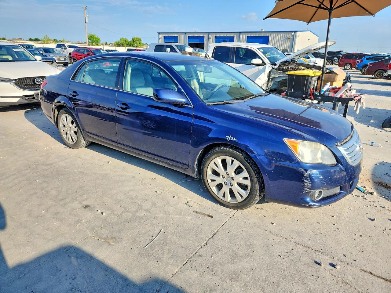 2008 Toyota Avalon Xls Blue vin: 4T1BK36B38U266352