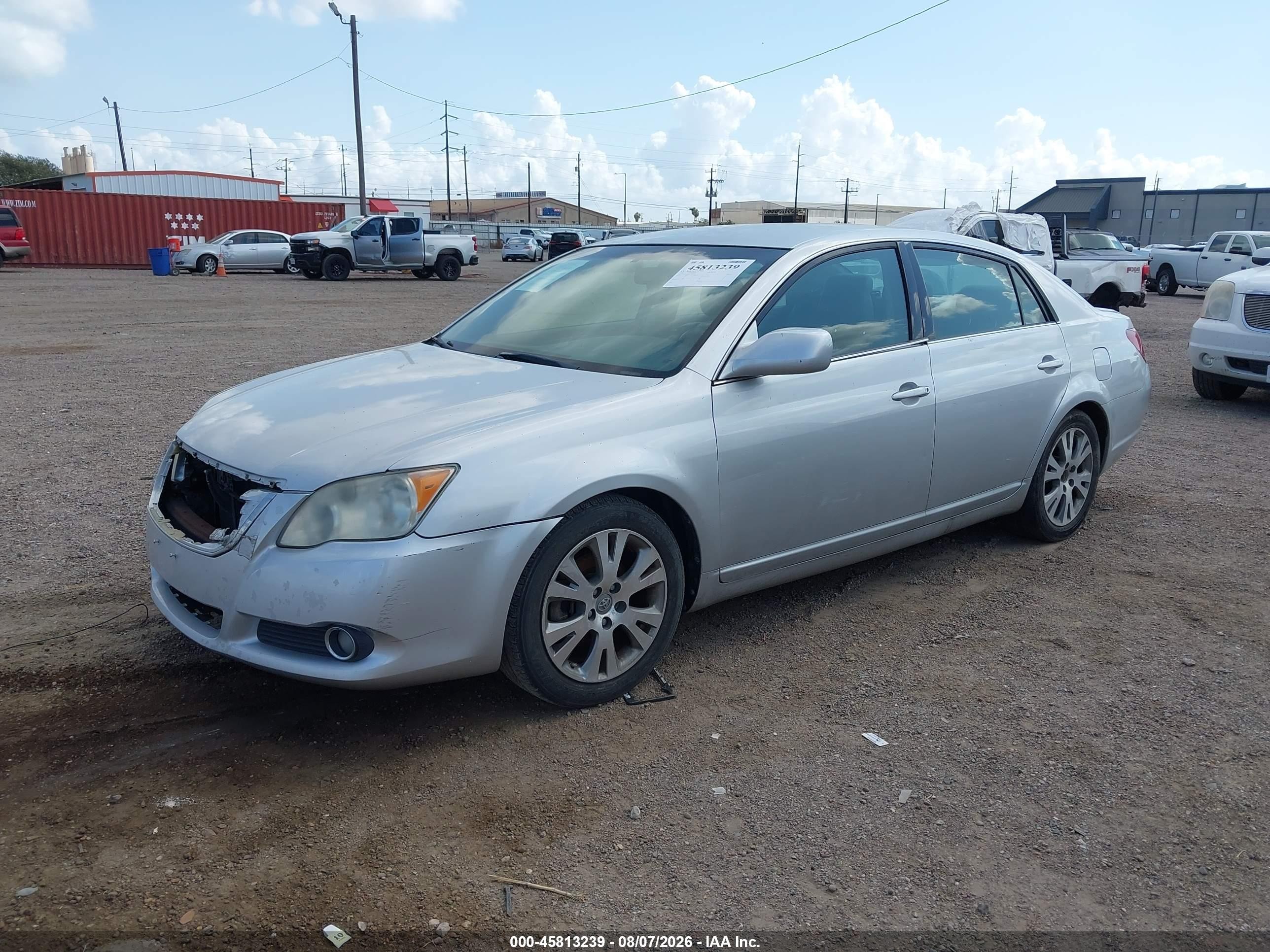 2008 Toyota Avalon Touring Silver vin: 4T1BK36B38U279652