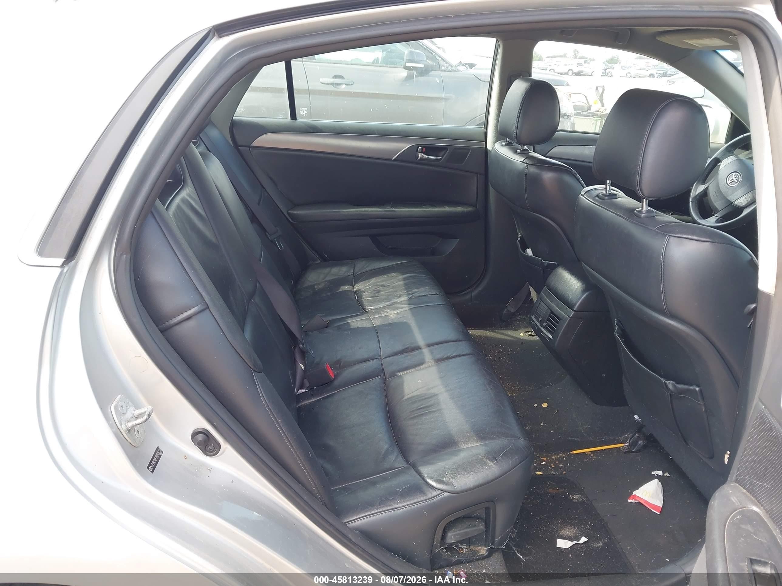 2008 Toyota Avalon Touring Silver vin: 4T1BK36B38U279652