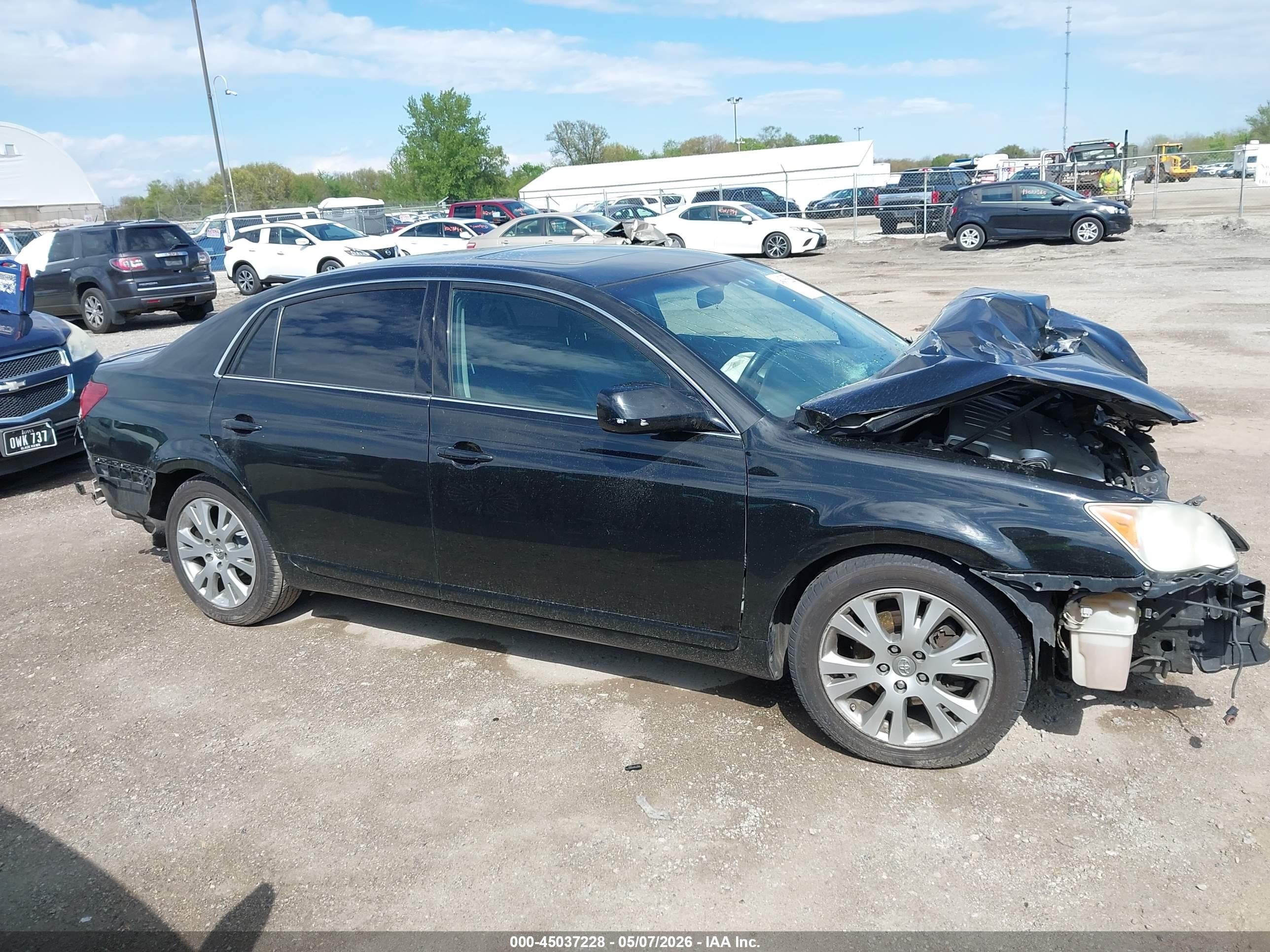 2008 Toyota Avalon Touring Black vin: 4T1BK36B38U283345