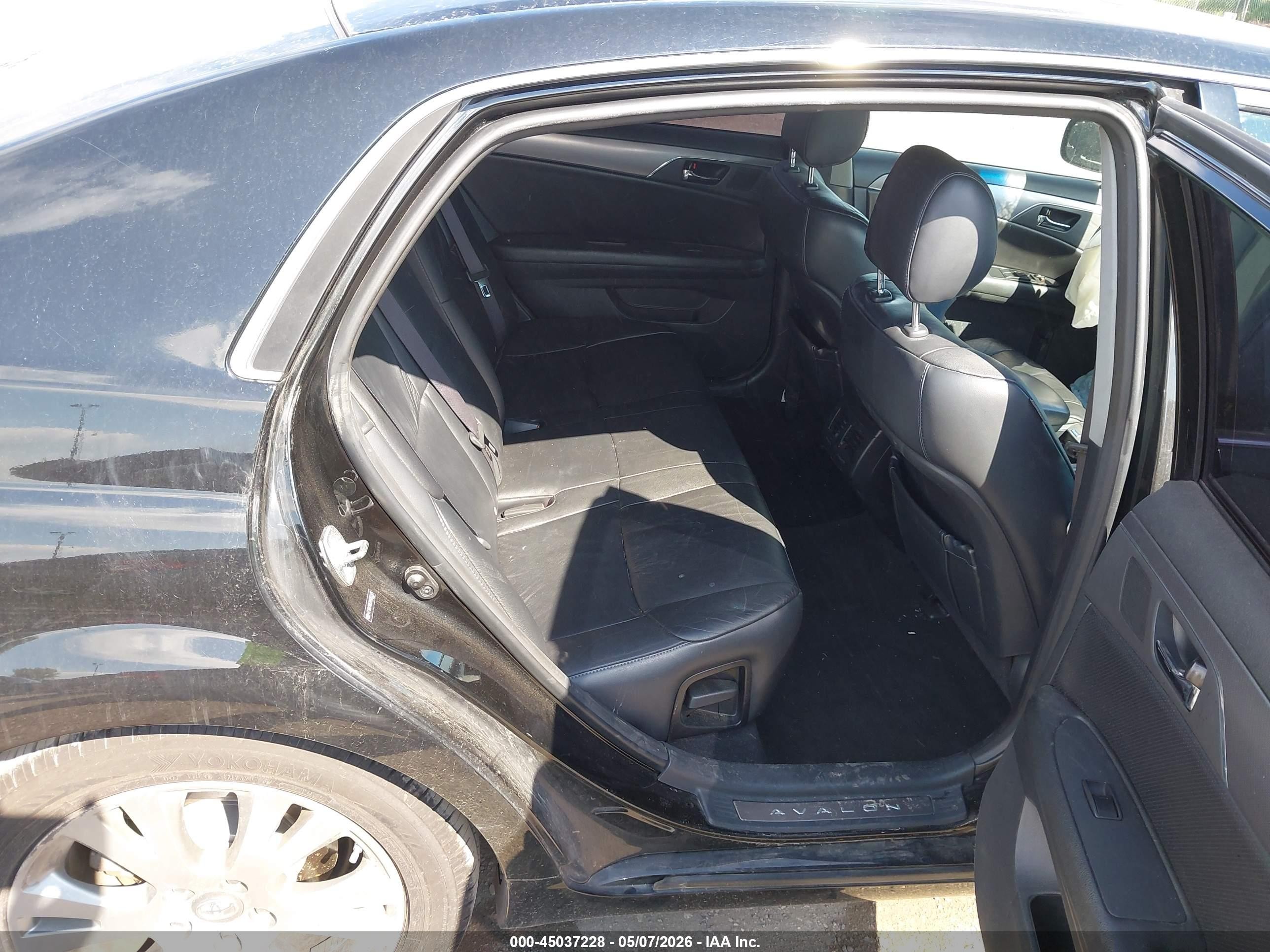2008 Toyota Avalon Touring Black vin: 4T1BK36B38U283345