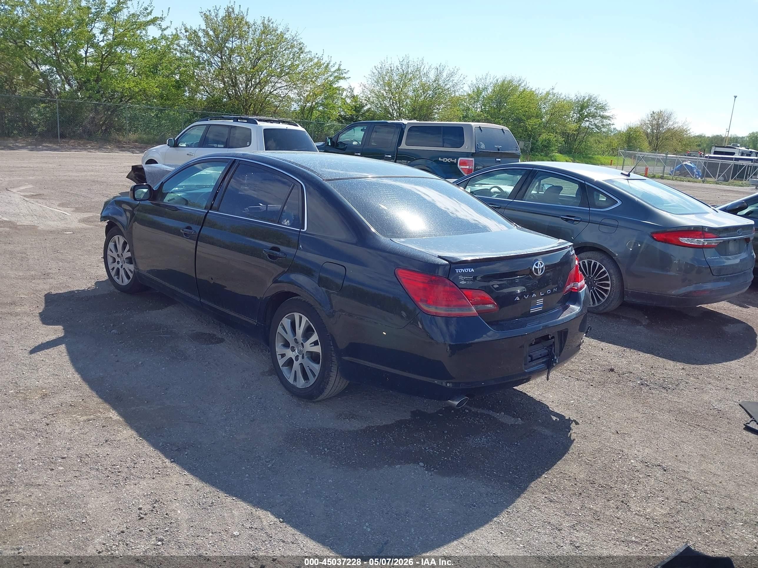2008 Toyota Avalon Touring Black vin: 4T1BK36B38U283345