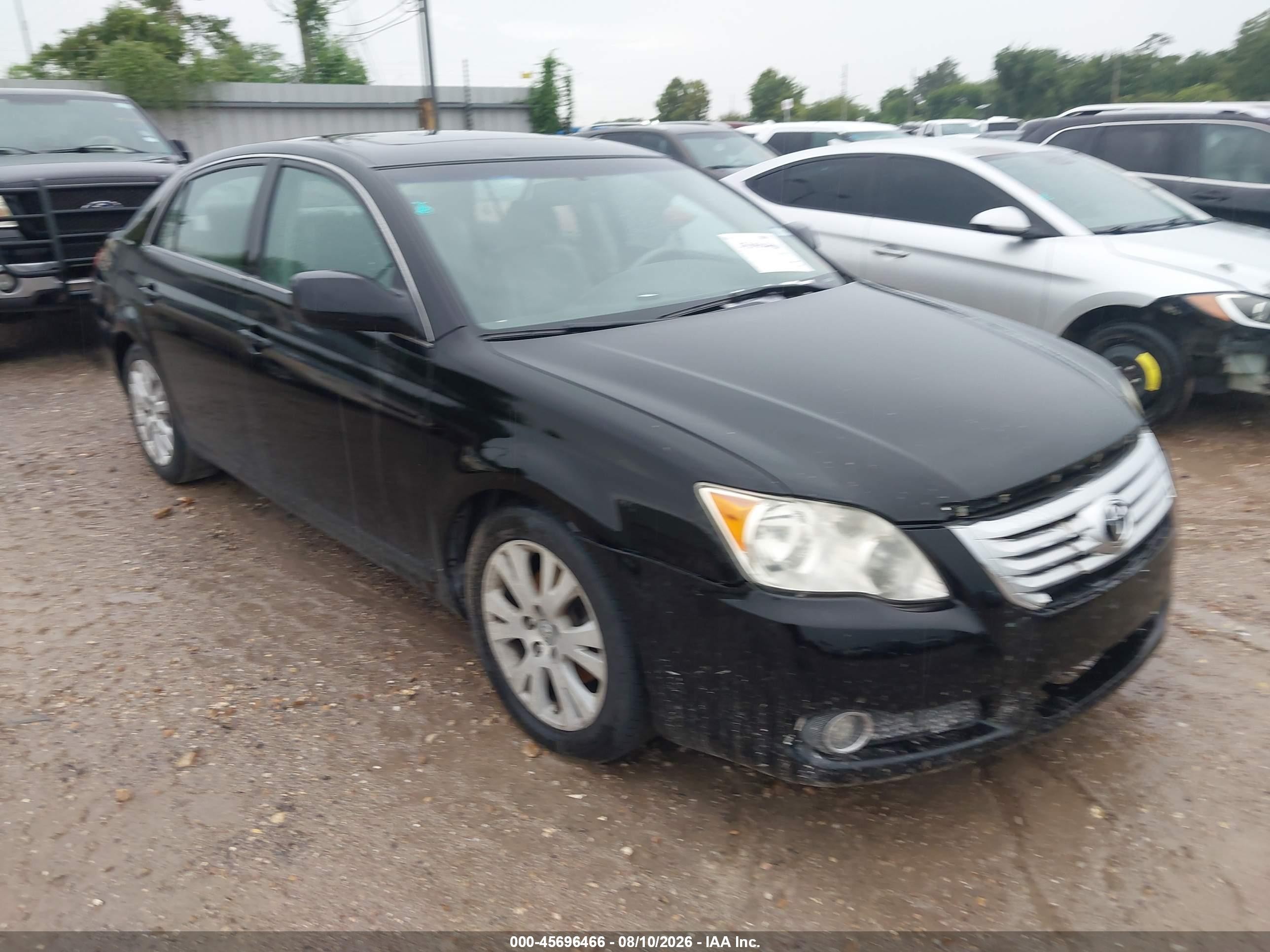 2008 Toyota Avalon Xls Black vin: 4T1BK36B38U284608
