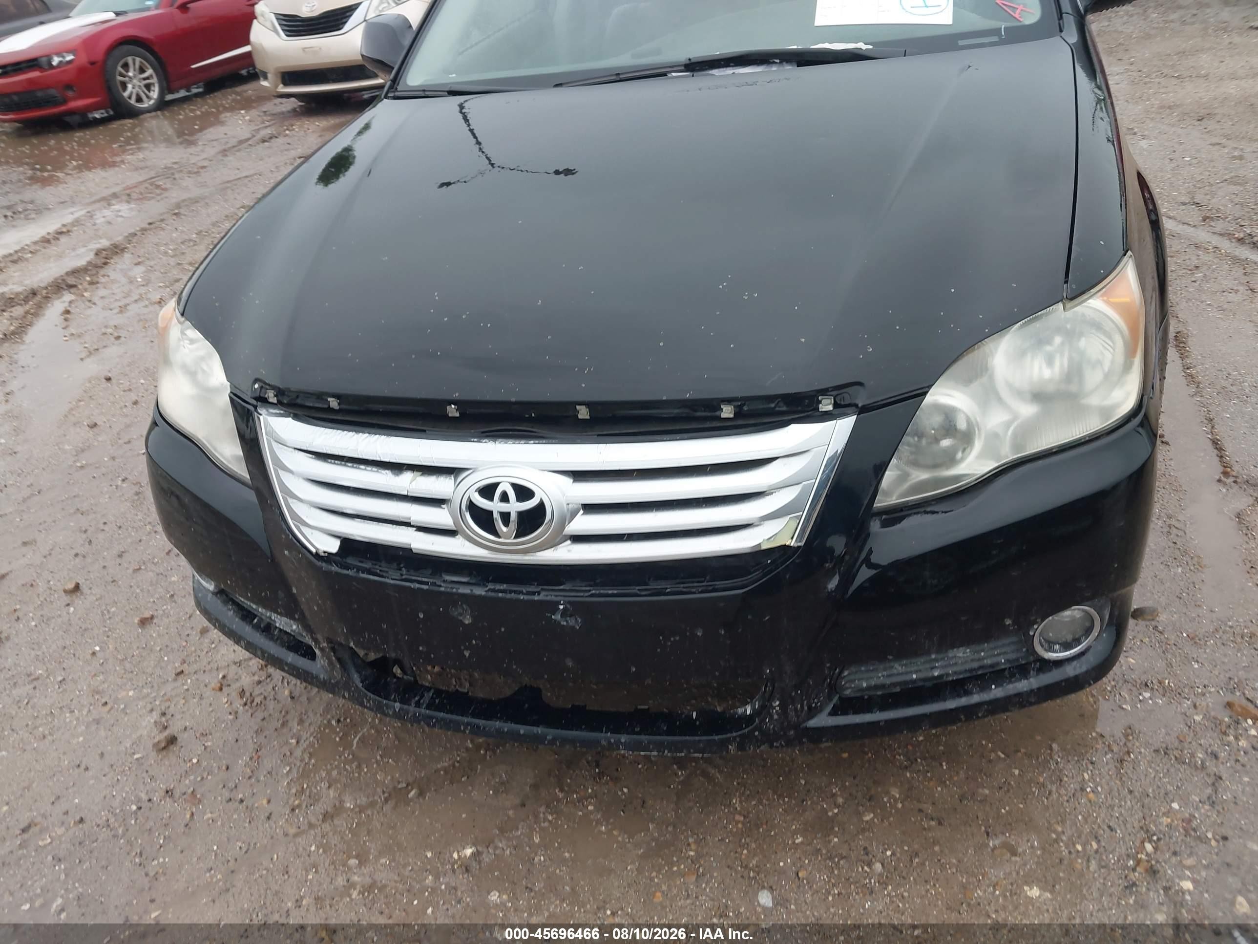 2008 Toyota Avalon Xls Black vin: 4T1BK36B38U284608