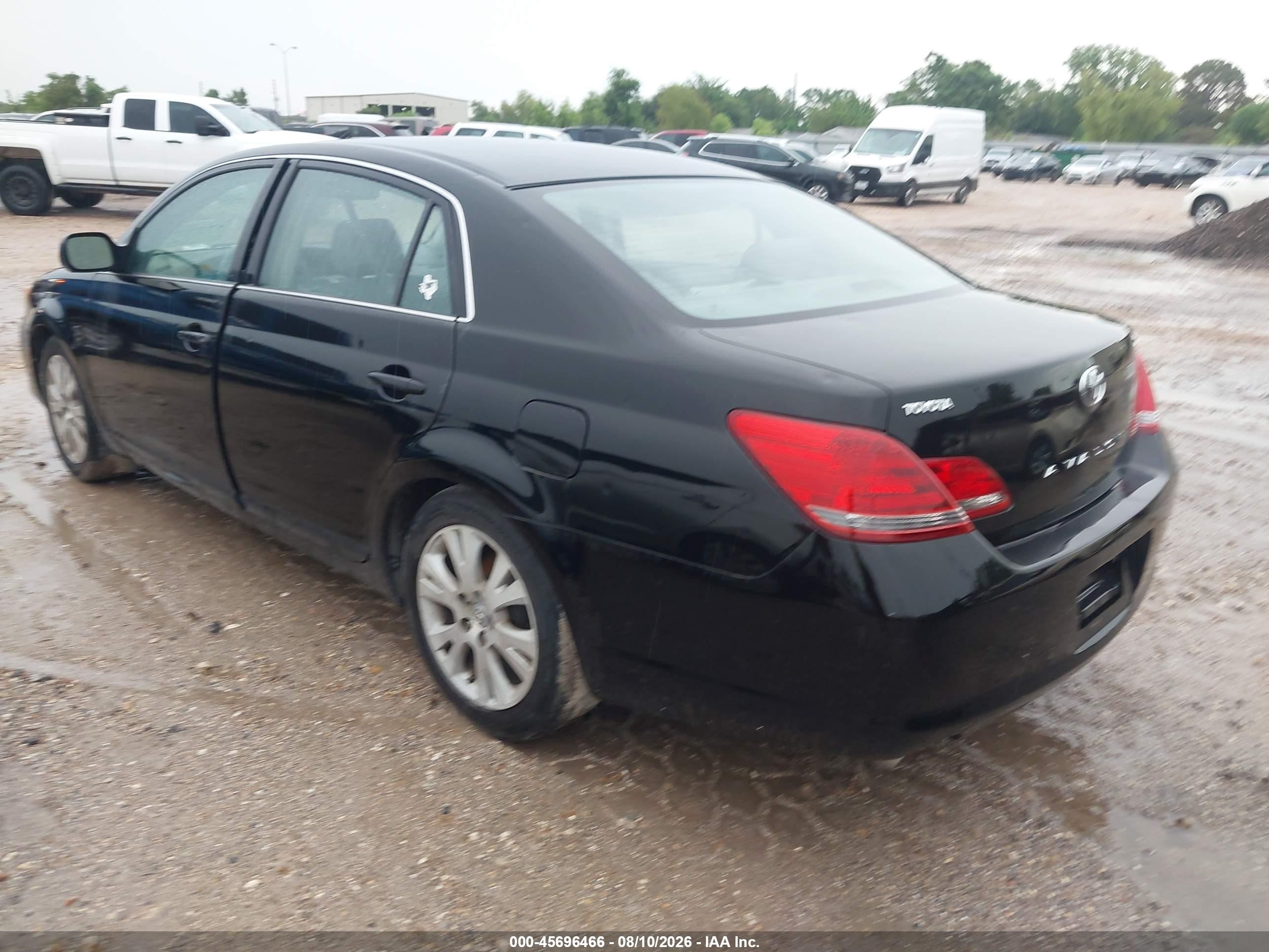 2008 Toyota Avalon Xls Black vin: 4T1BK36B38U284608