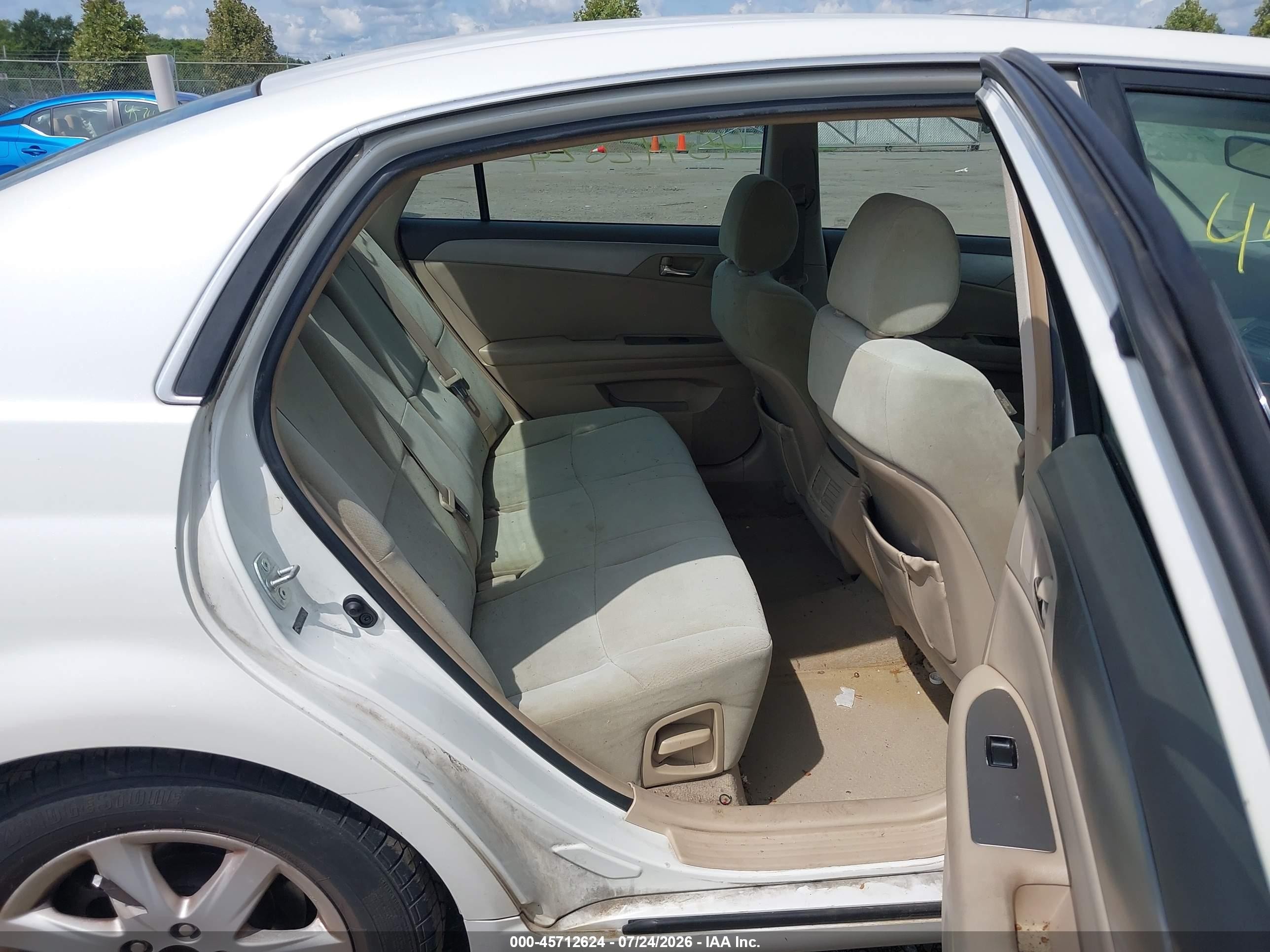 2008 Toyota Avalon Xl White vin: 4T1BK36B38U296354