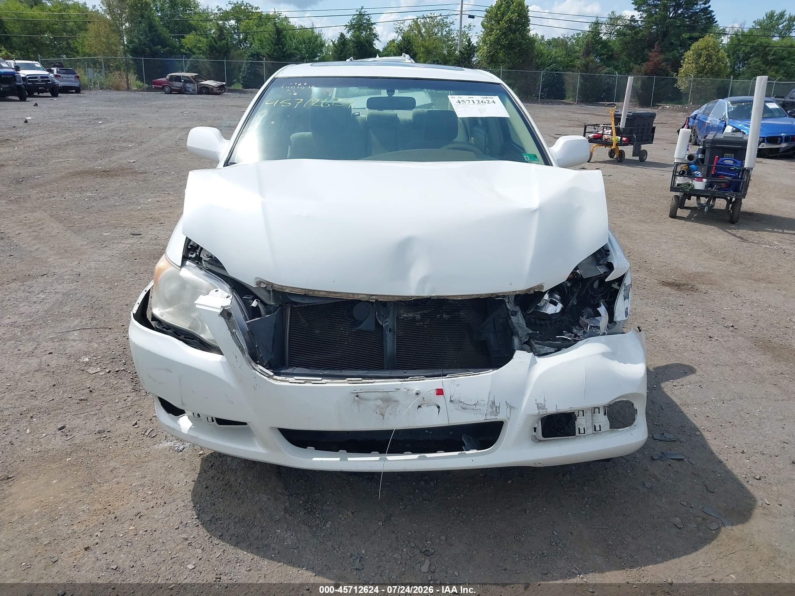2008 Toyota Avalon Xl White vin: 4T1BK36B38U296354