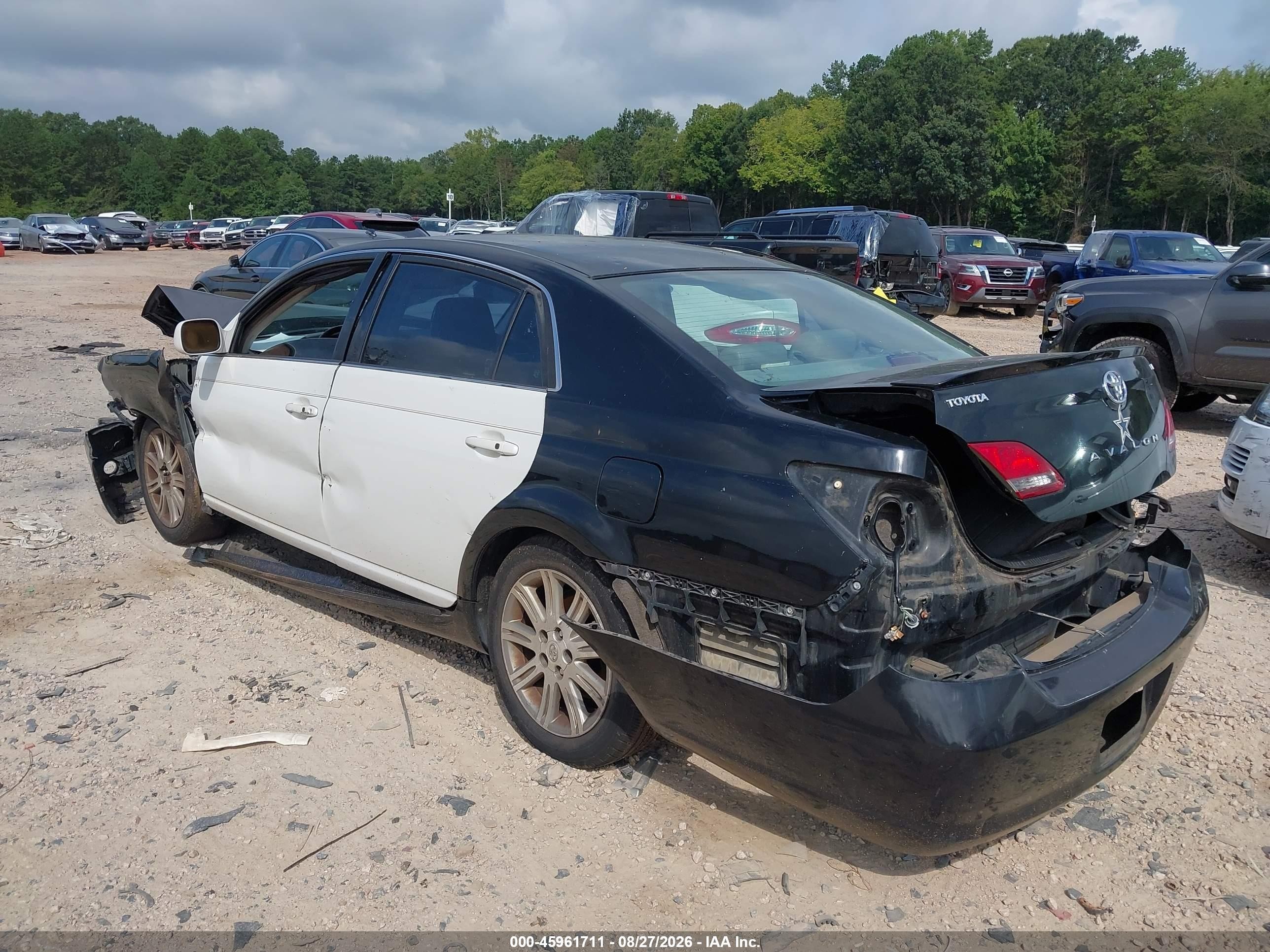 2008 Toyota Avalon Limited Black vin: 4T1BK36B38U306588
