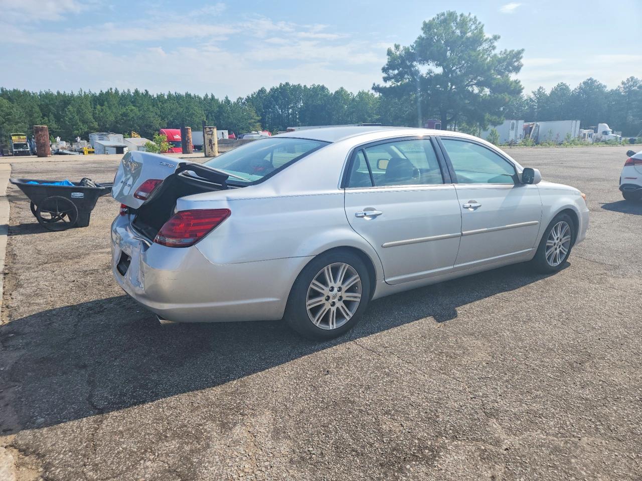2008 Toyota Avalon Limited Серебряный vin: 4T1BK36B38U307661