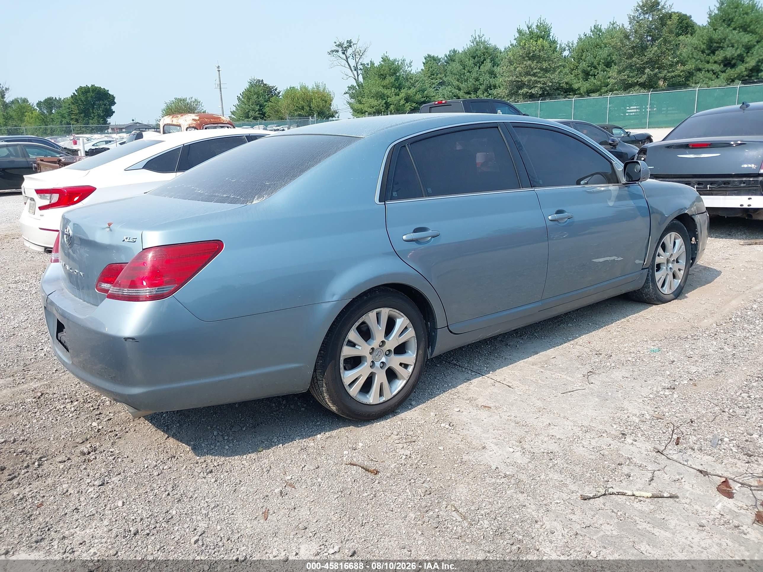 2008 Toyota Avalon Xls Blue vin: 4T1BK36B38U311273