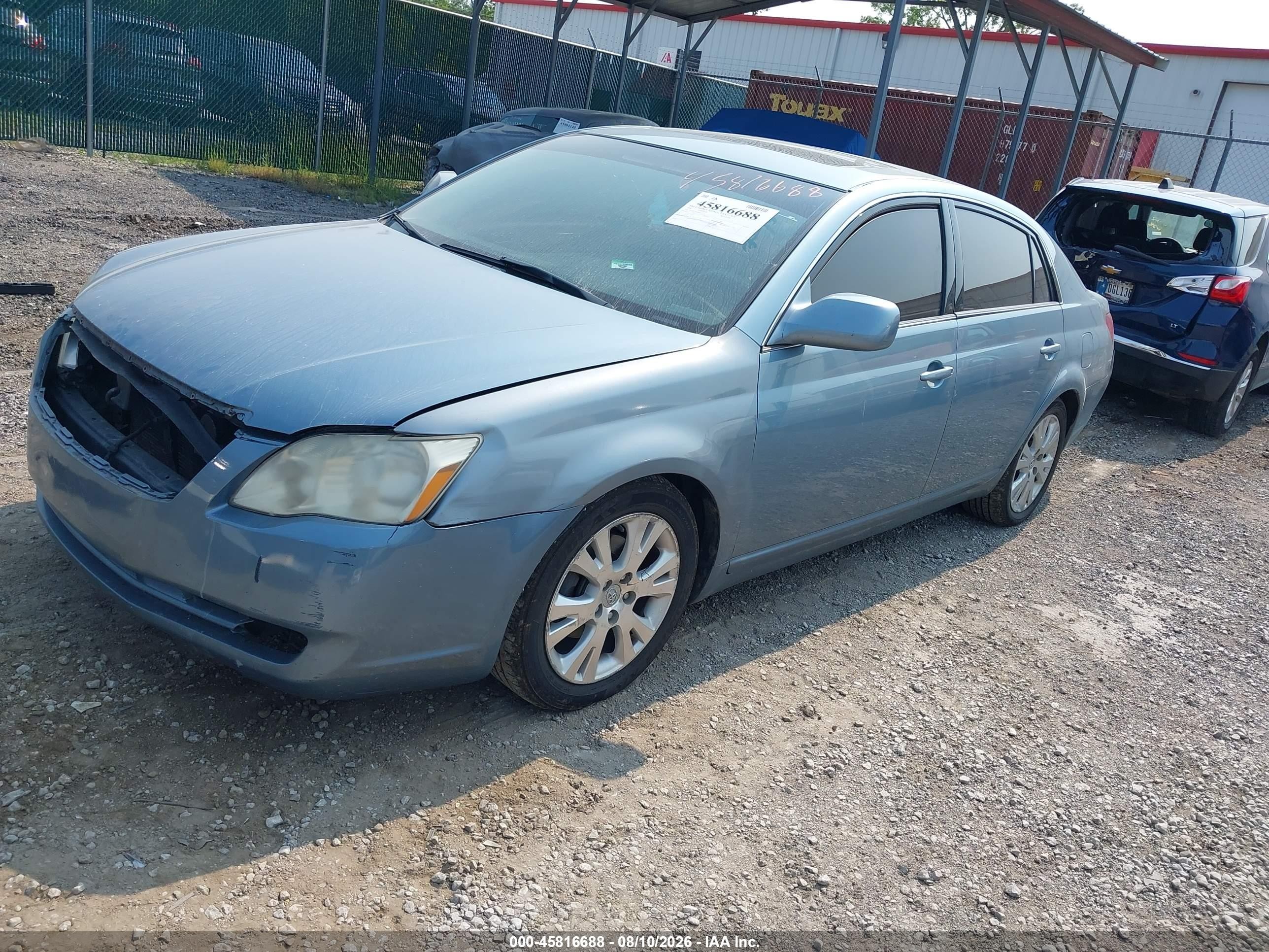 2008 Toyota Avalon Xls Blue vin: 4T1BK36B38U311273