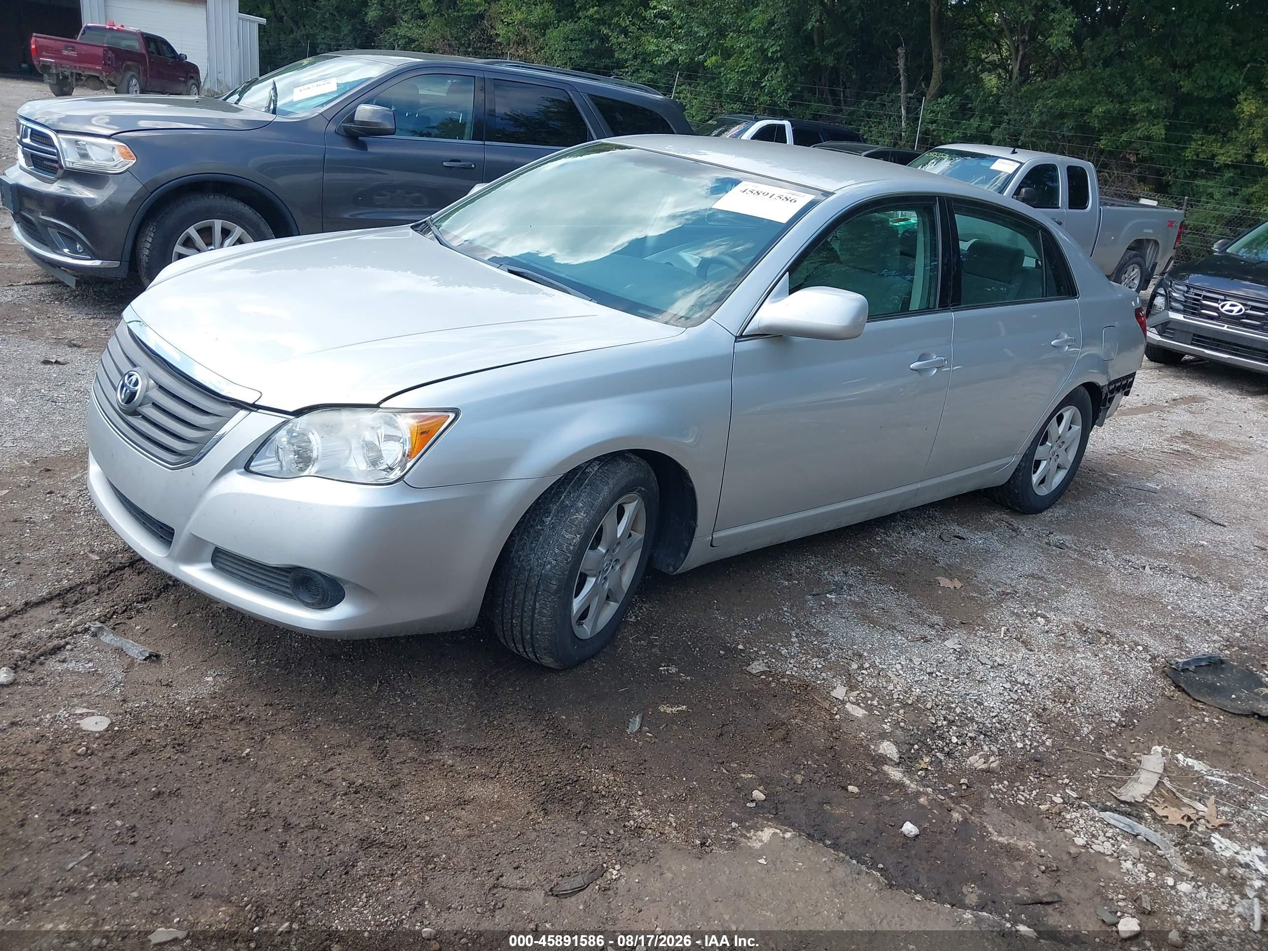 2008 Toyota Avalon Xl Silver vin: 4T1BK36B38U313329