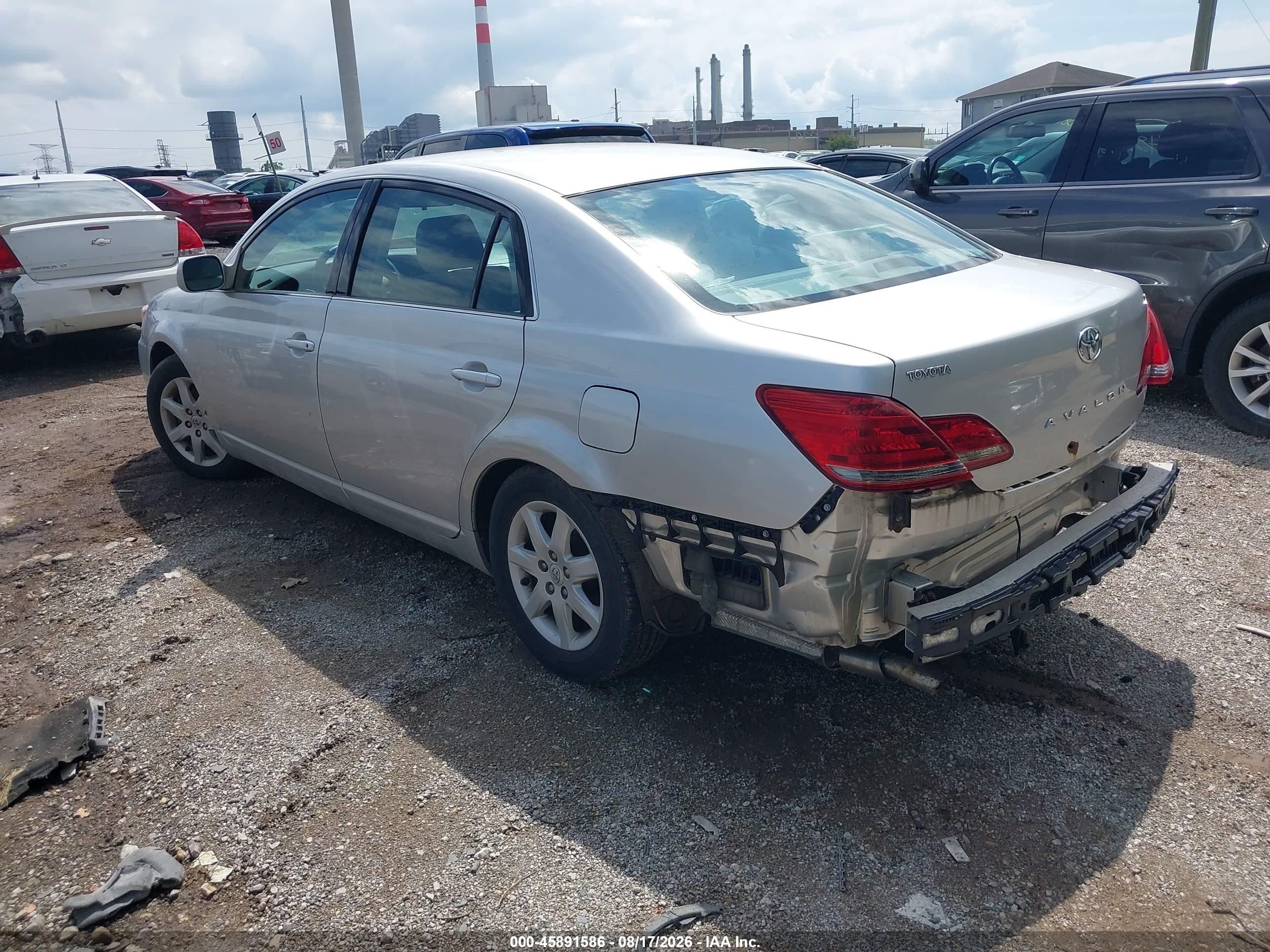 2008 Toyota Avalon Xl Silver vin: 4T1BK36B38U313329