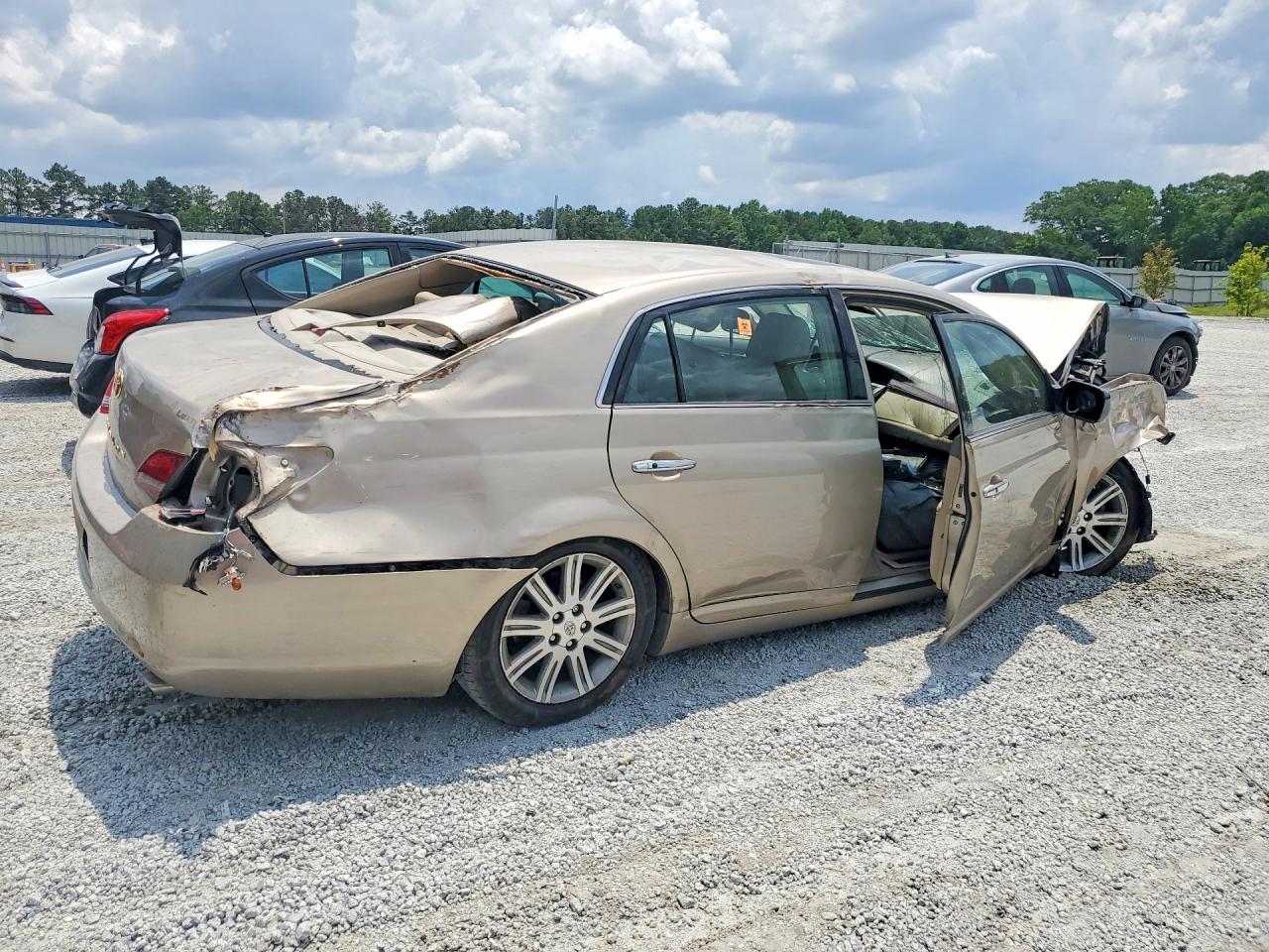 2008 Toyota Avalon Limited Золотой vin: 4T1BK36B38U314951