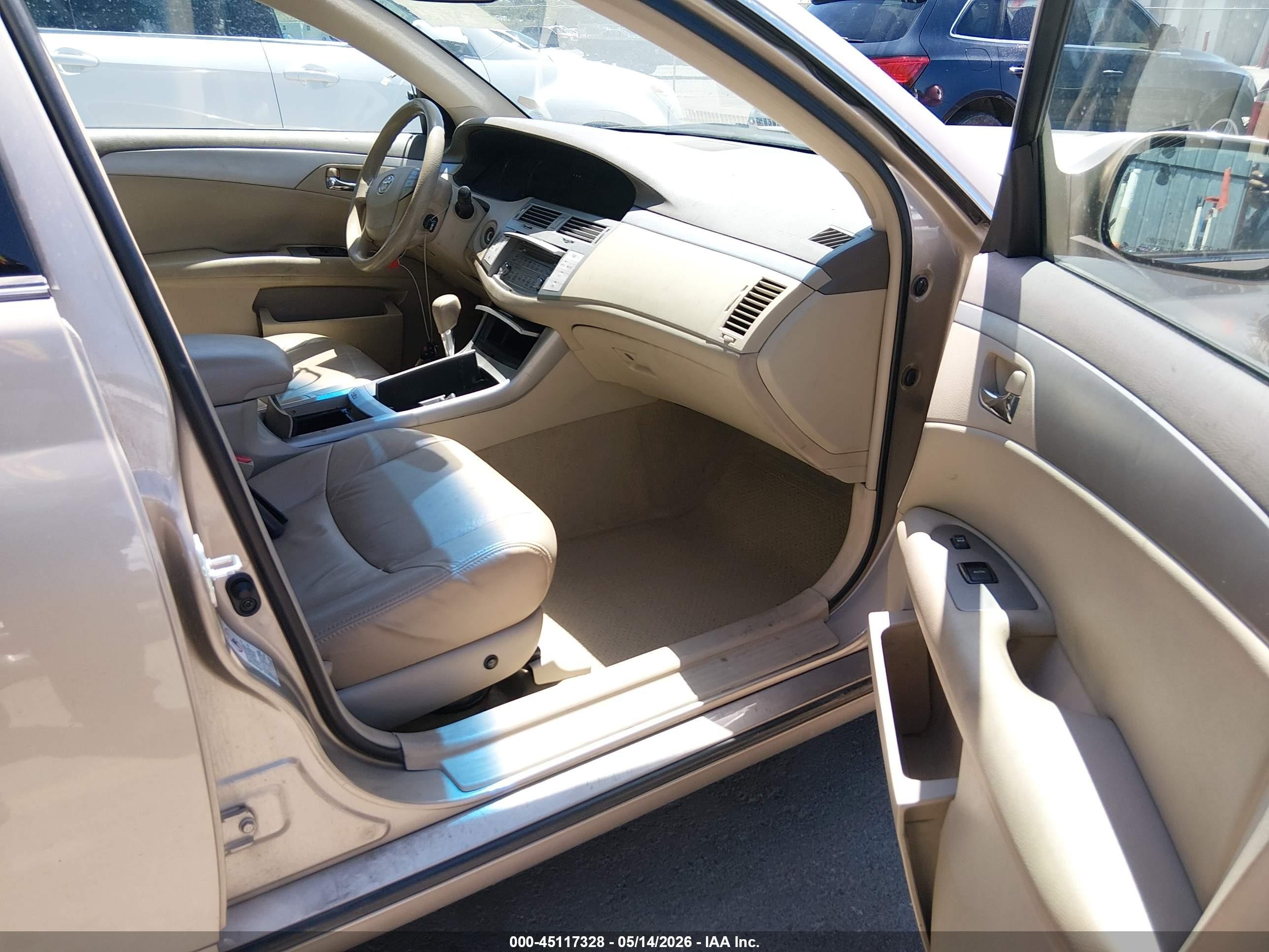 2009 Toyota Avalon Xl Желто-коричневый vin: 4T1BK36B39U325272