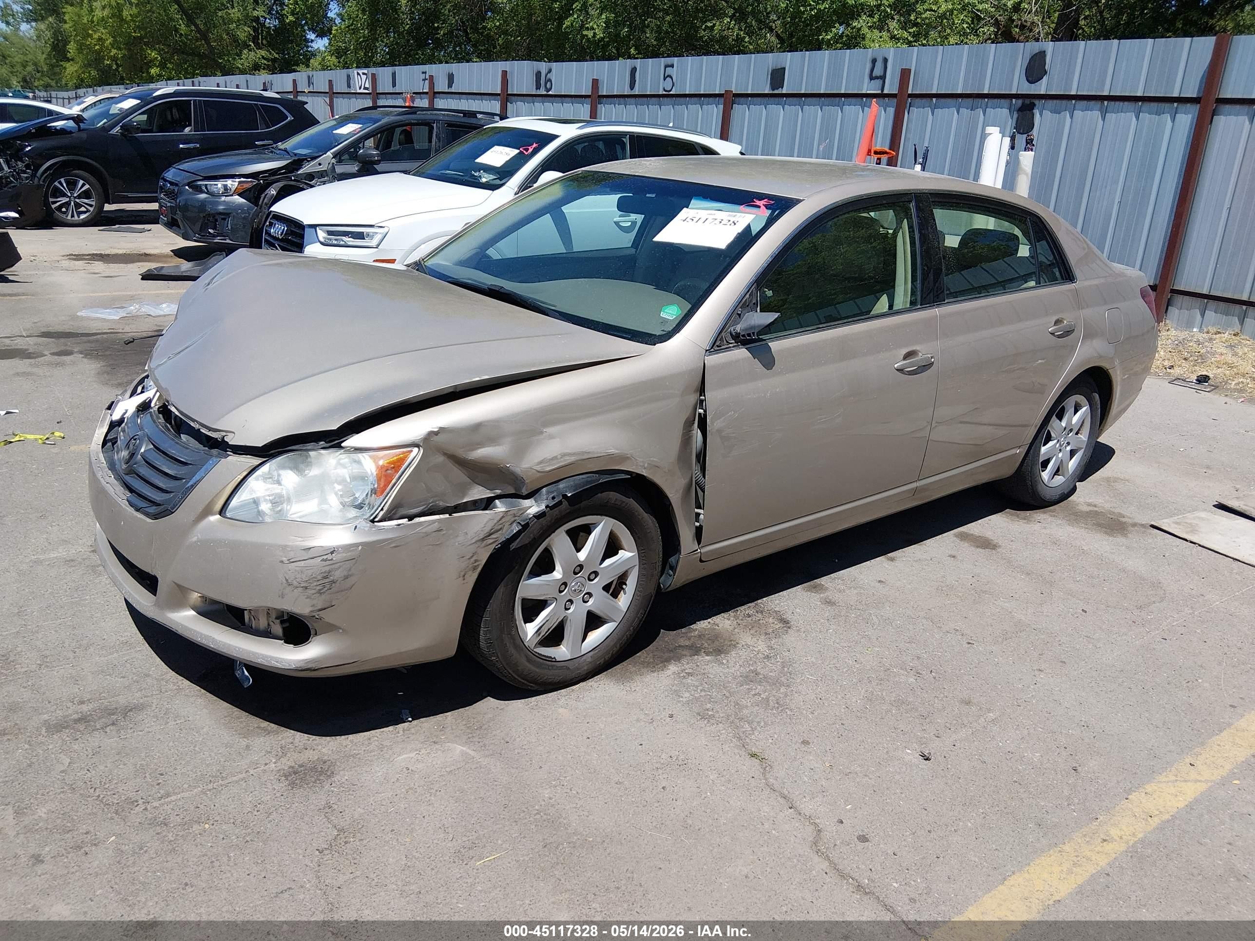 2009 Toyota Avalon Xl Желто-коричневый vin: 4T1BK36B39U325272