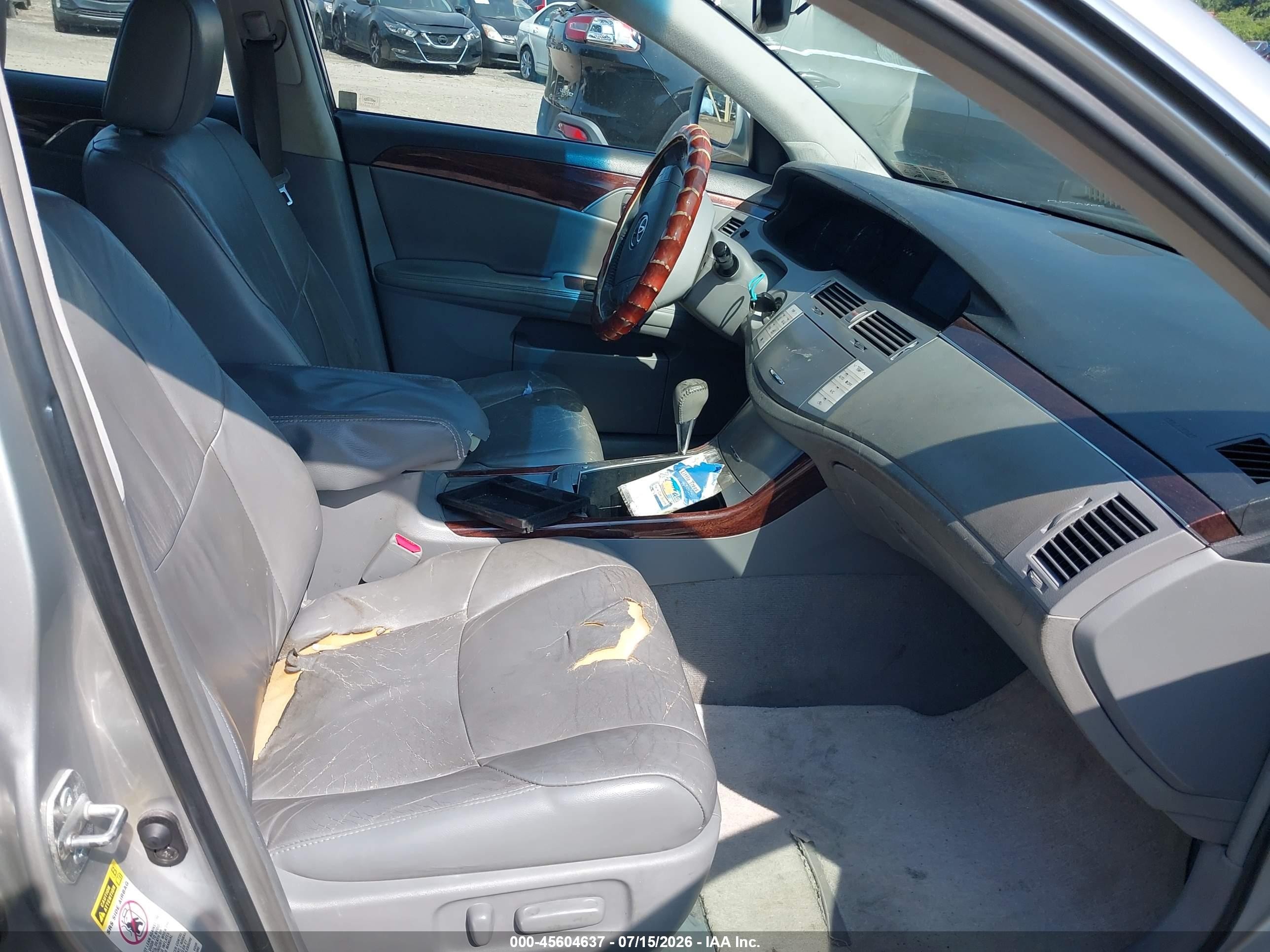 2009 Toyota Avalon Xls Gray vin: 4T1BK36B39U326745