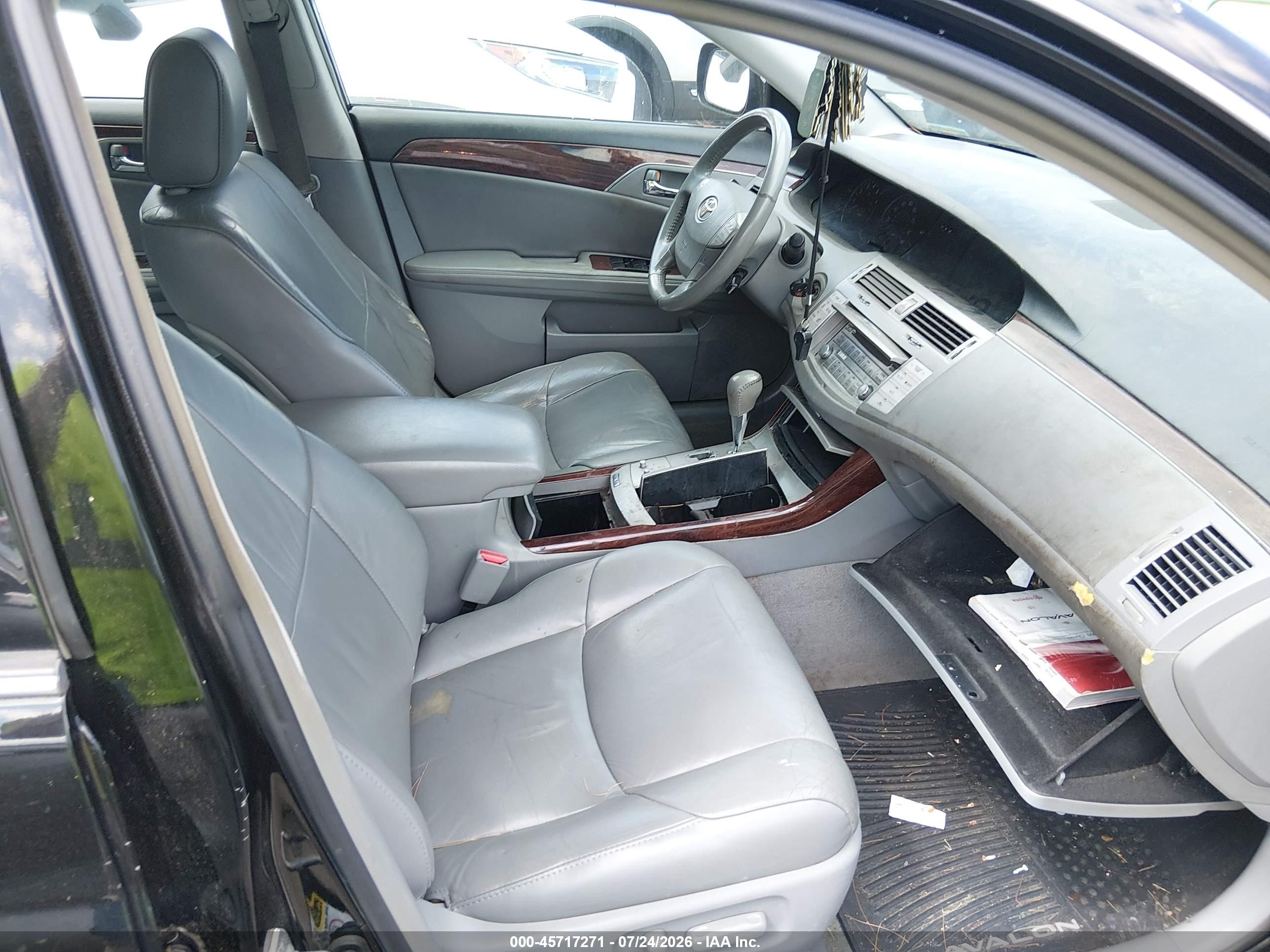 2009 Toyota Avalon Xls Black vin: 4T1BK36B39U347000