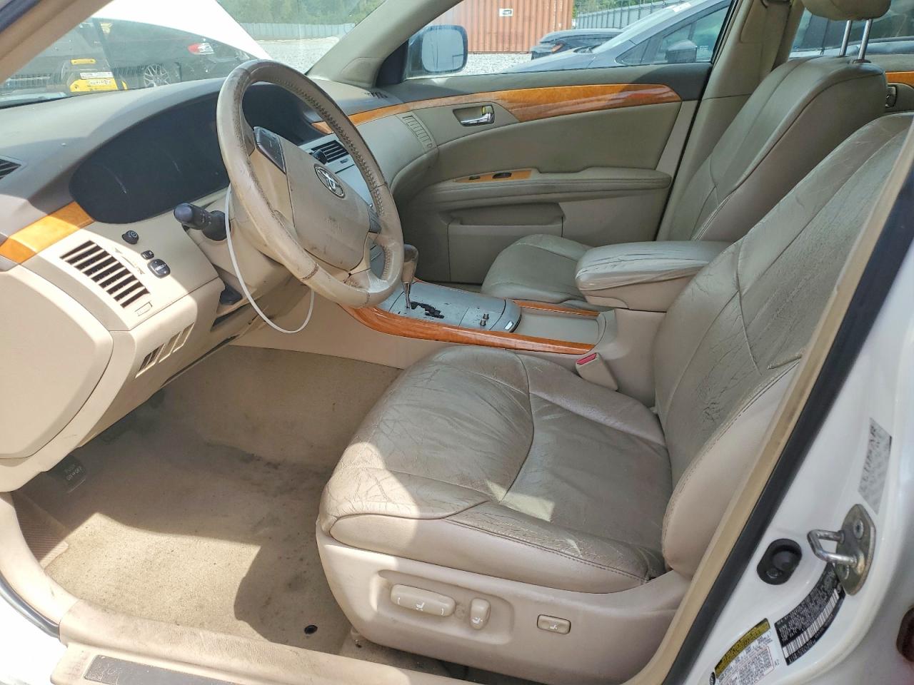 2005 Toyota Avalon Xls White vin: 4T1BK36B45U019630