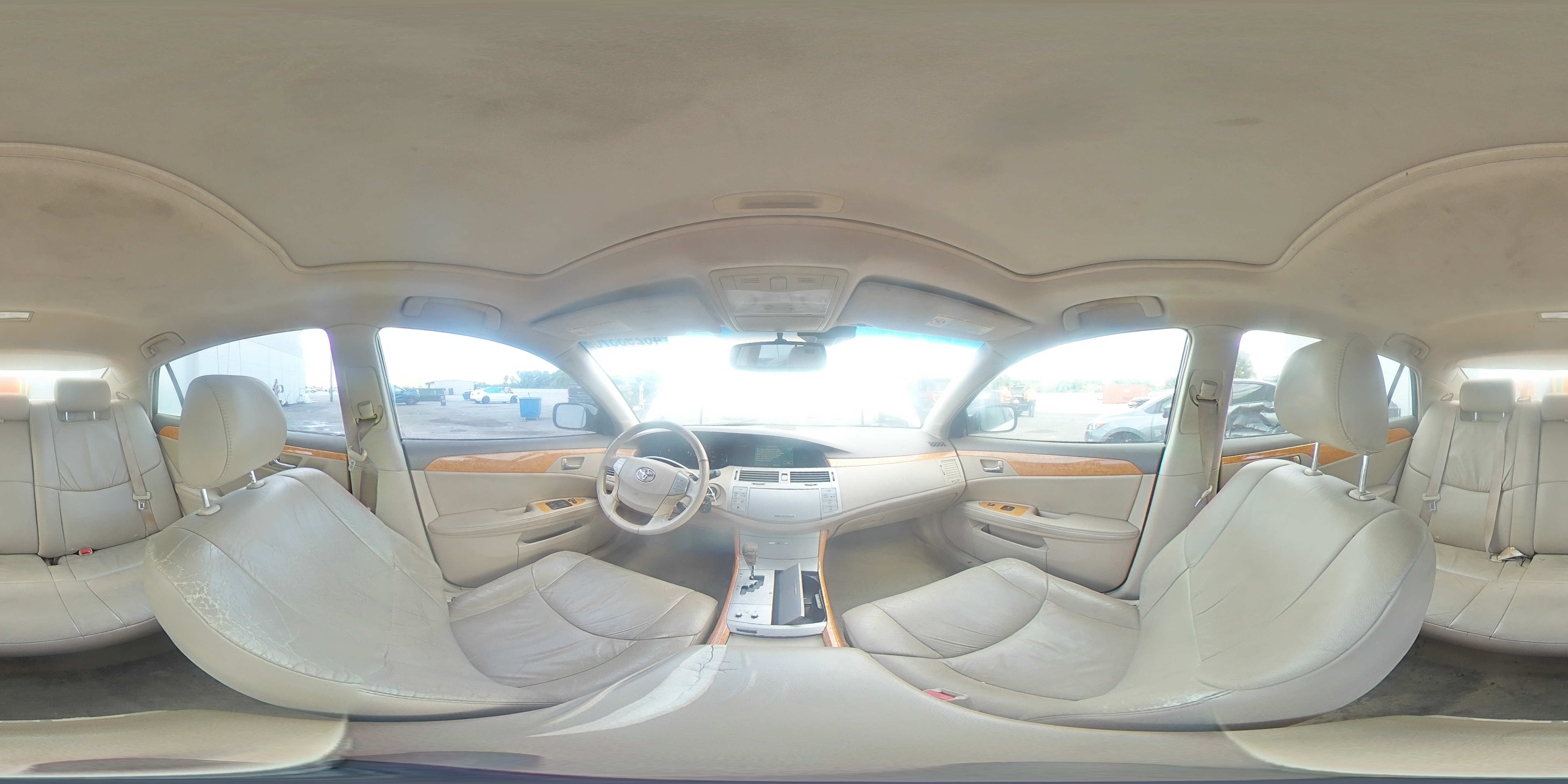 2005 Toyota Avalon Xls White vin: 4T1BK36B45U019630