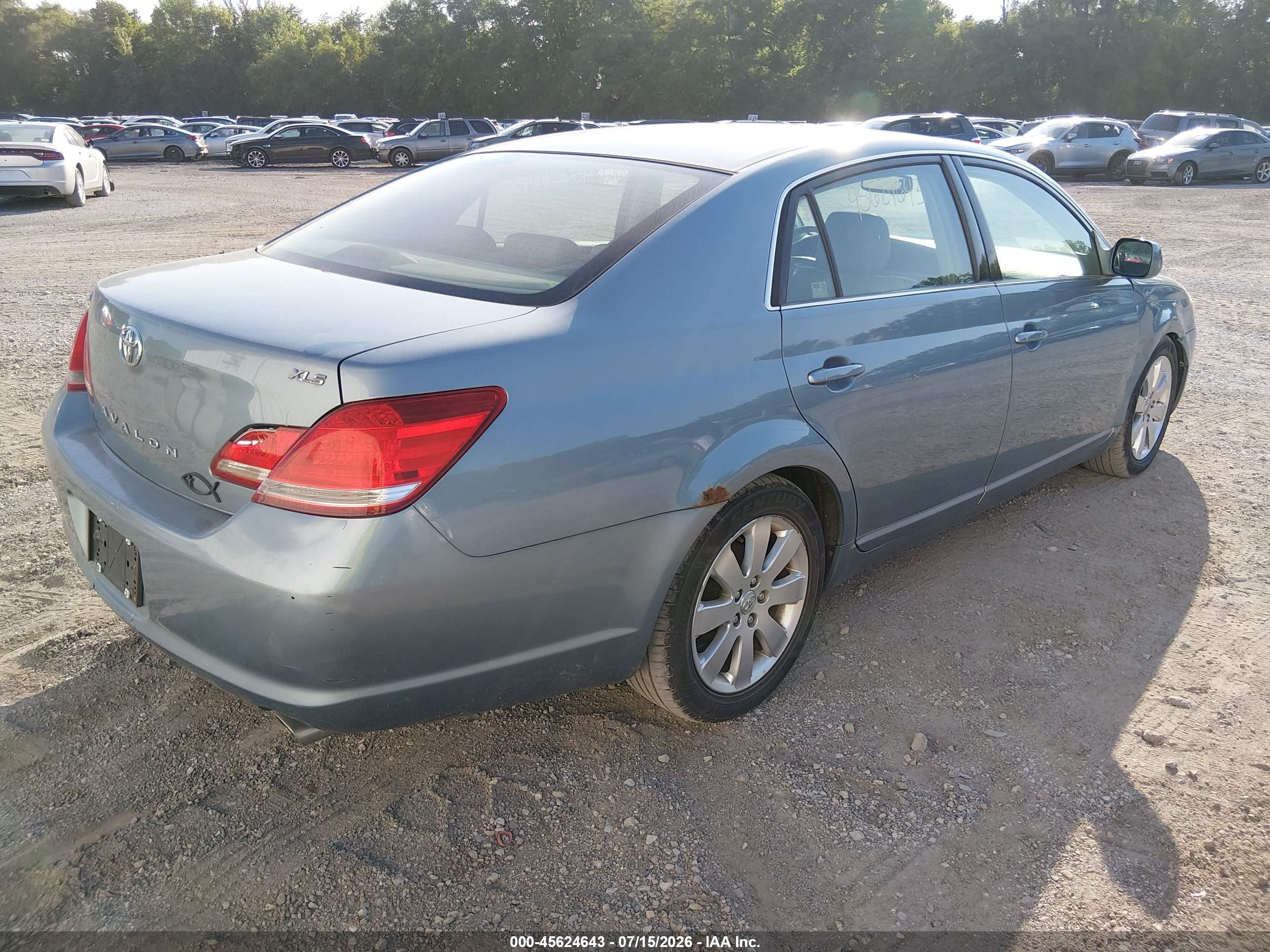 2005 Toyota Avalon Xls Blue vin: 4T1BK36B45U028490