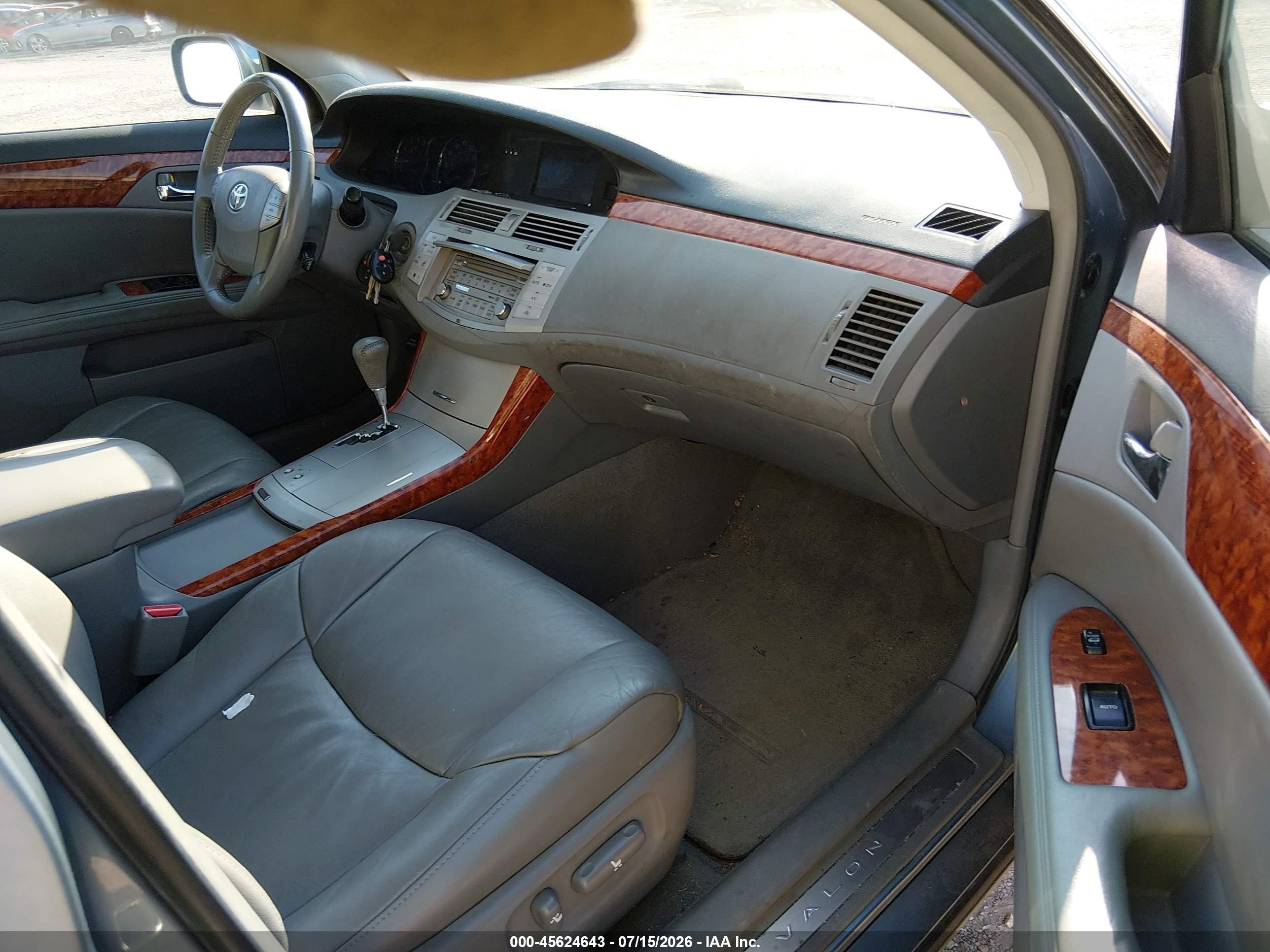 2005 Toyota Avalon Xls Blue vin: 4T1BK36B45U028490