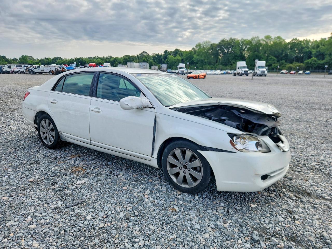 2005 Toyota Avalon Touring White vin: 4T1BK36B45U032524