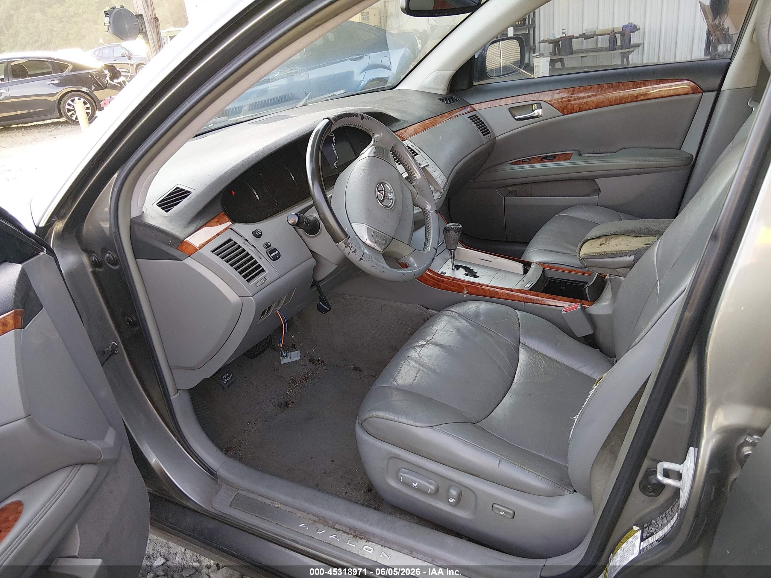 2005 Toyota Avalon Xls Gray vin: 4T1BK36B45U047718