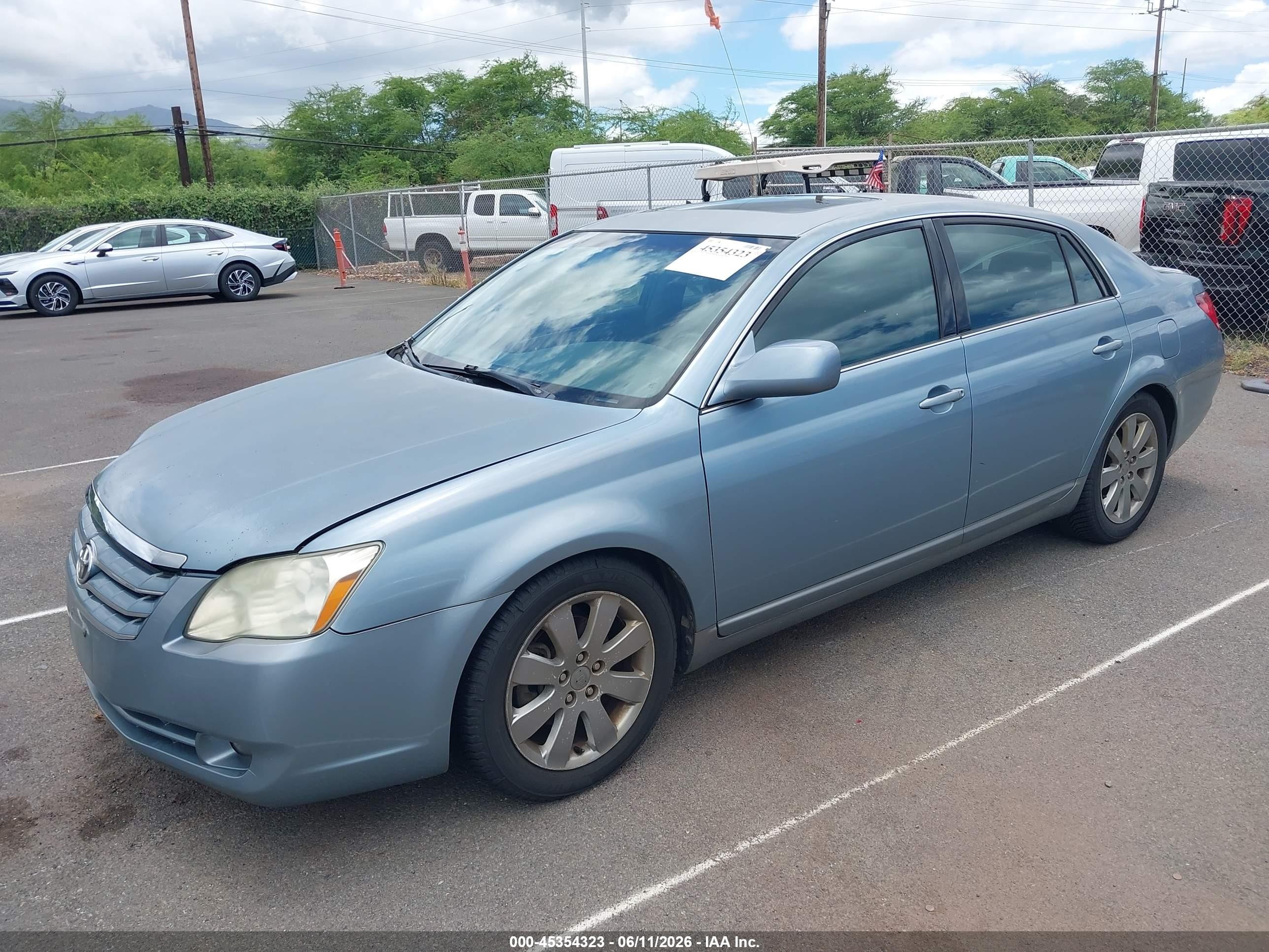 2005 Toyota Avalon Xl Blue vin: 4T1BK36B45U053101