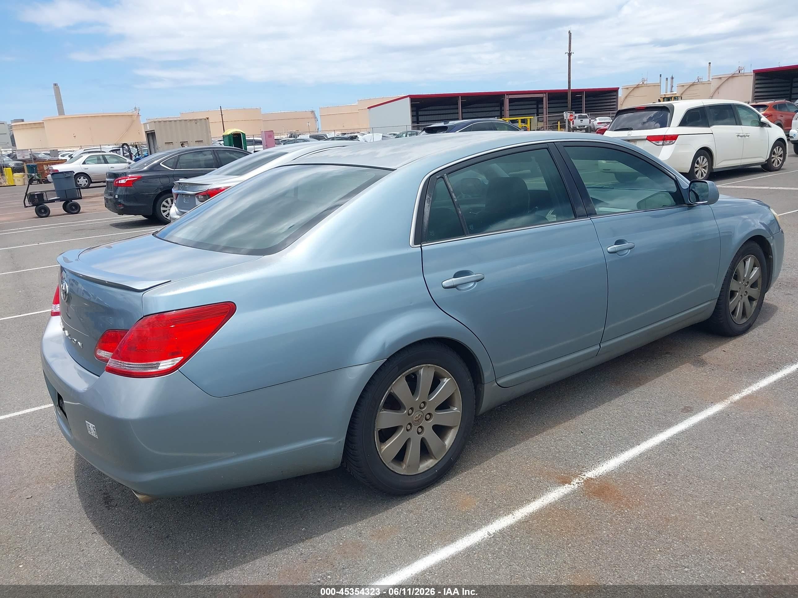 2005 Toyota Avalon Xl Blue vin: 4T1BK36B45U053101