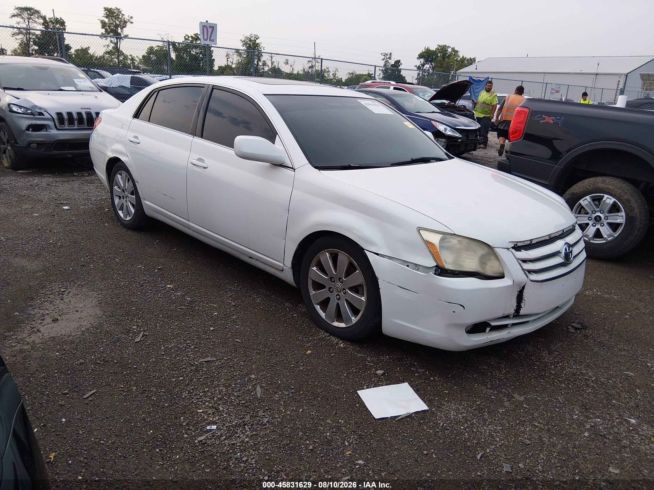 2006 Toyota Avalon Xls White vin: 4T1BK36B46U062561