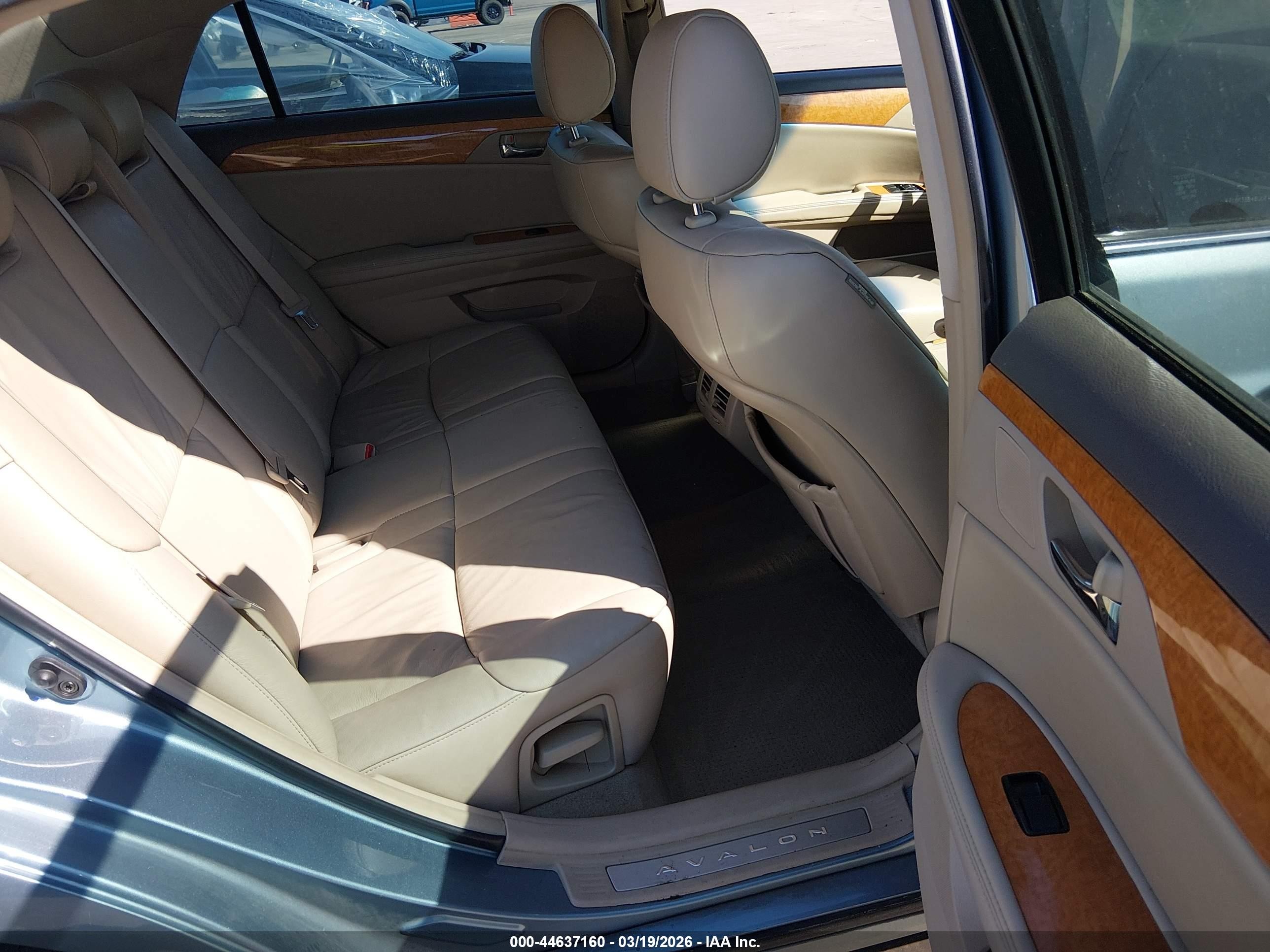 2006 Toyota Avalon Xls Blue vin: 4T1BK36B46U084012