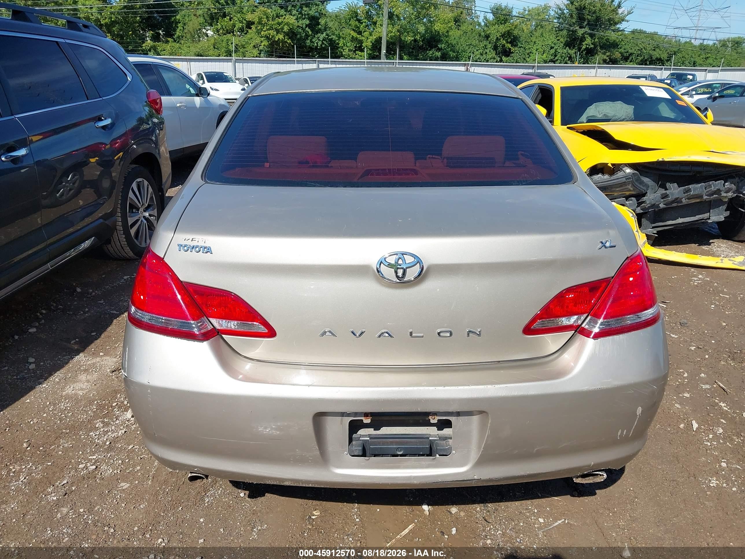 2006 Toyota Avalon Xl Gold vin: 4T1BK36B46U091008