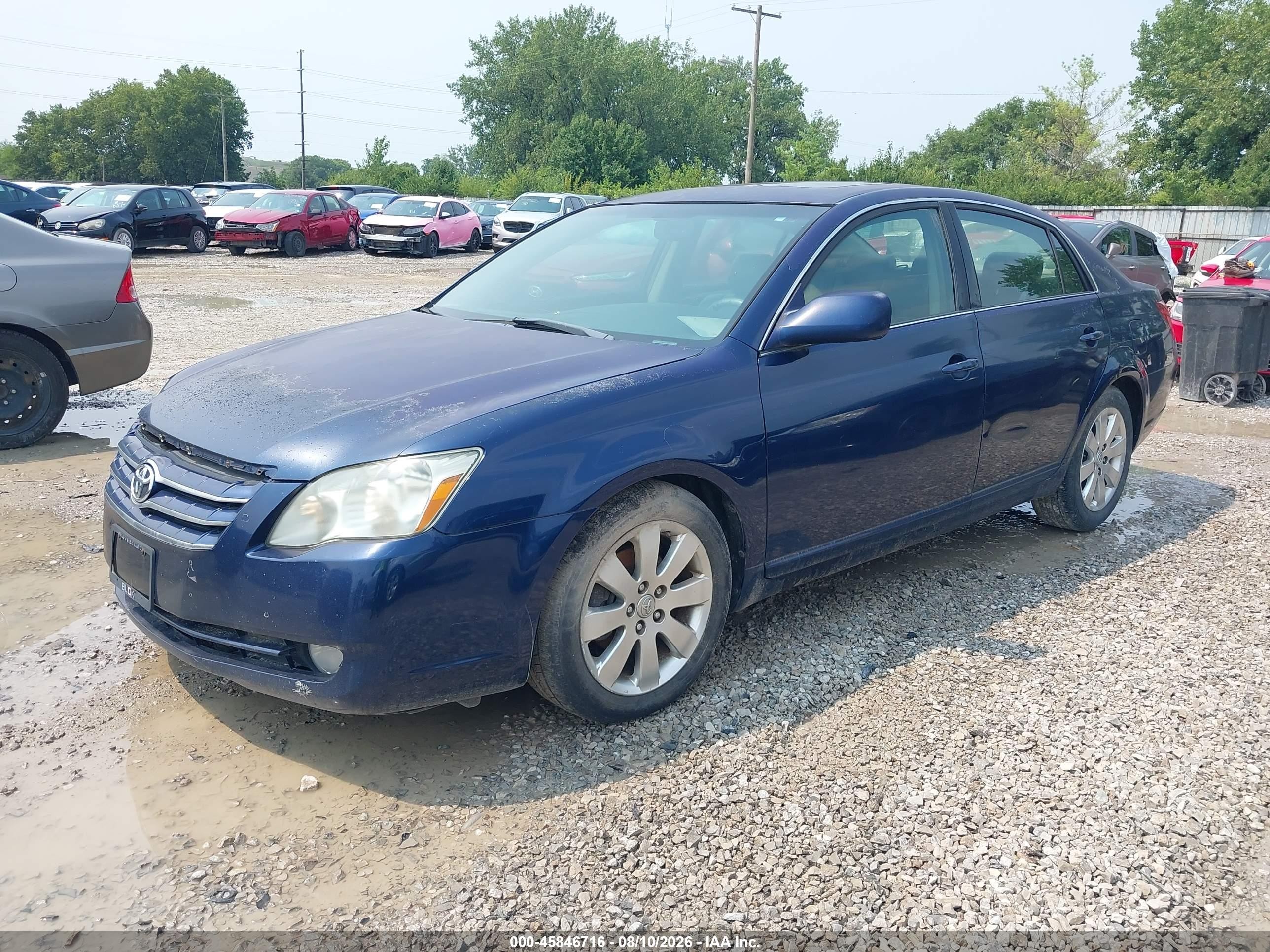 2006 Toyota Avalon Xls Blue vin: 4T1BK36B46U092594