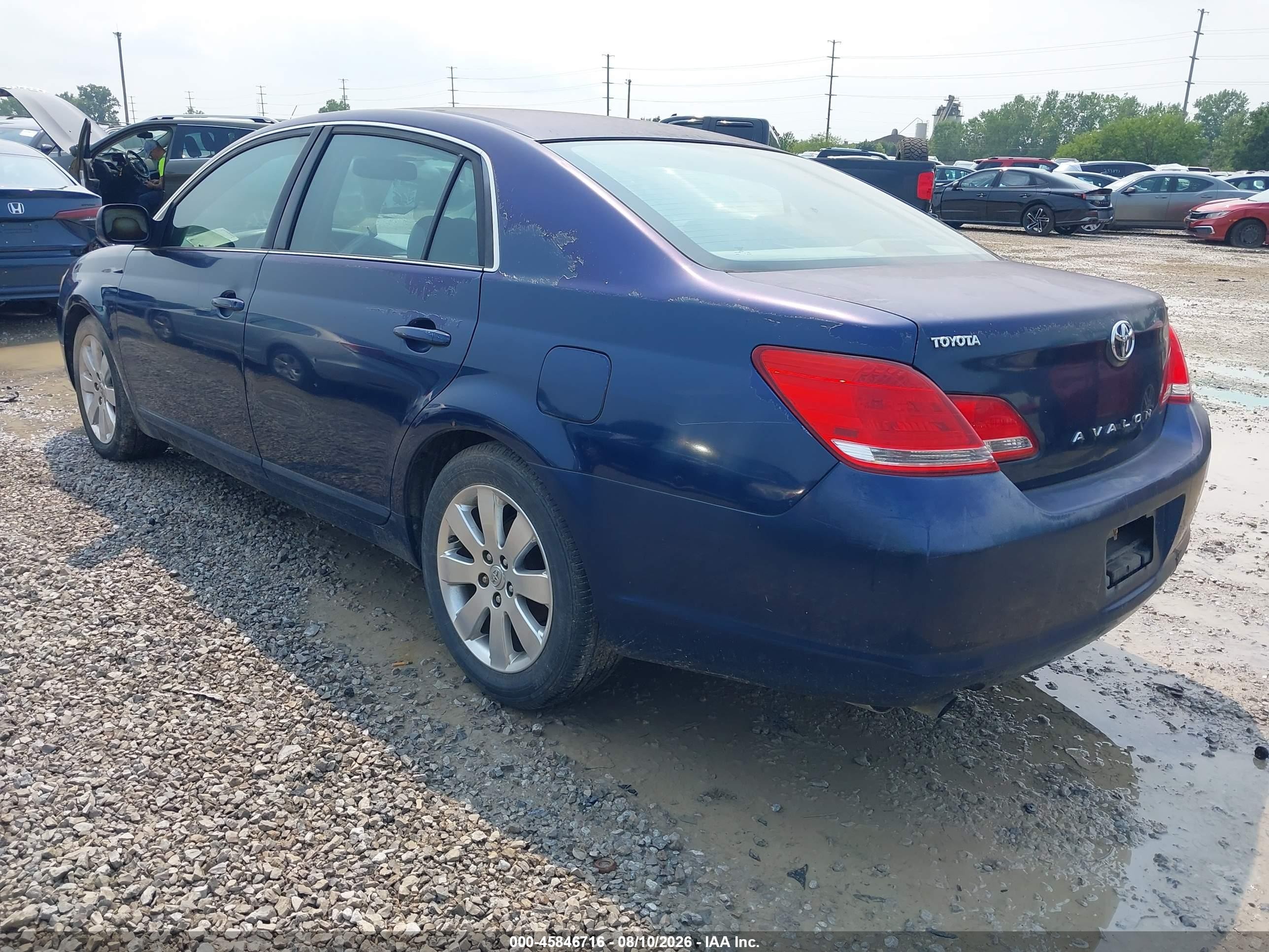 2006 Toyota Avalon Xls Blue vin: 4T1BK36B46U092594