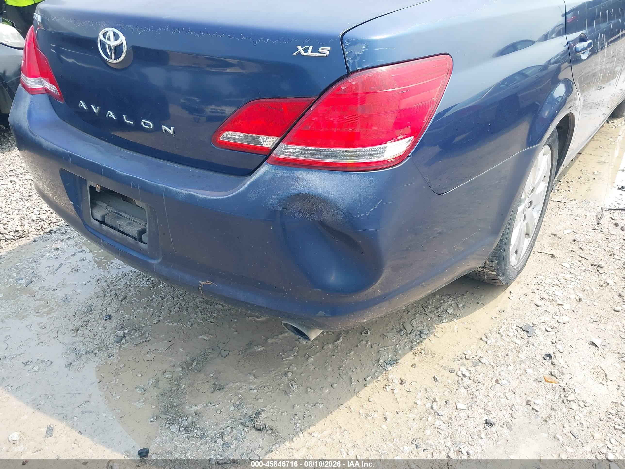 2006 Toyota Avalon Xls Blue vin: 4T1BK36B46U092594