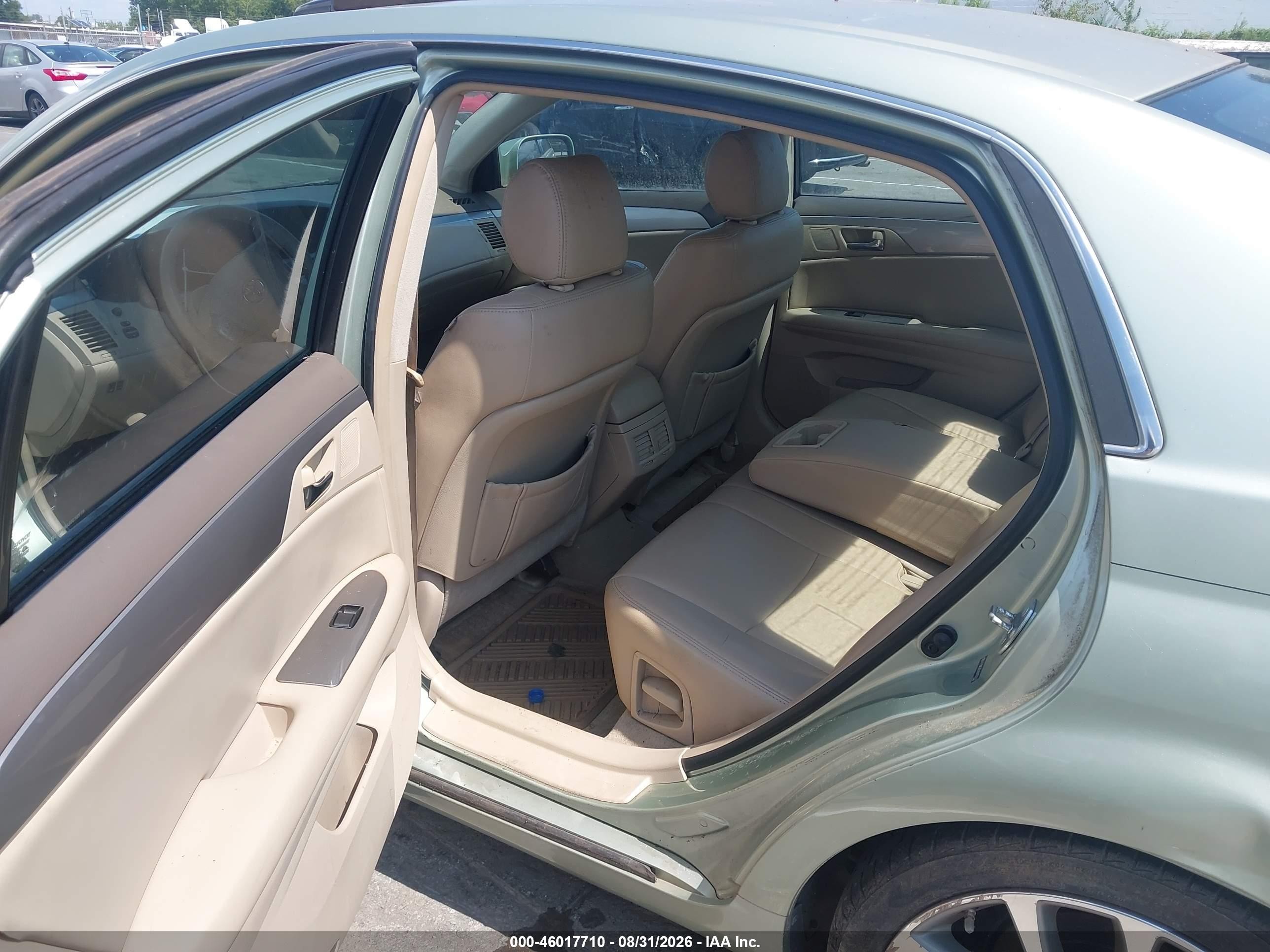 2006 Toyota Avalon Xl Зеленый vin: 4T1BK36B46U107837