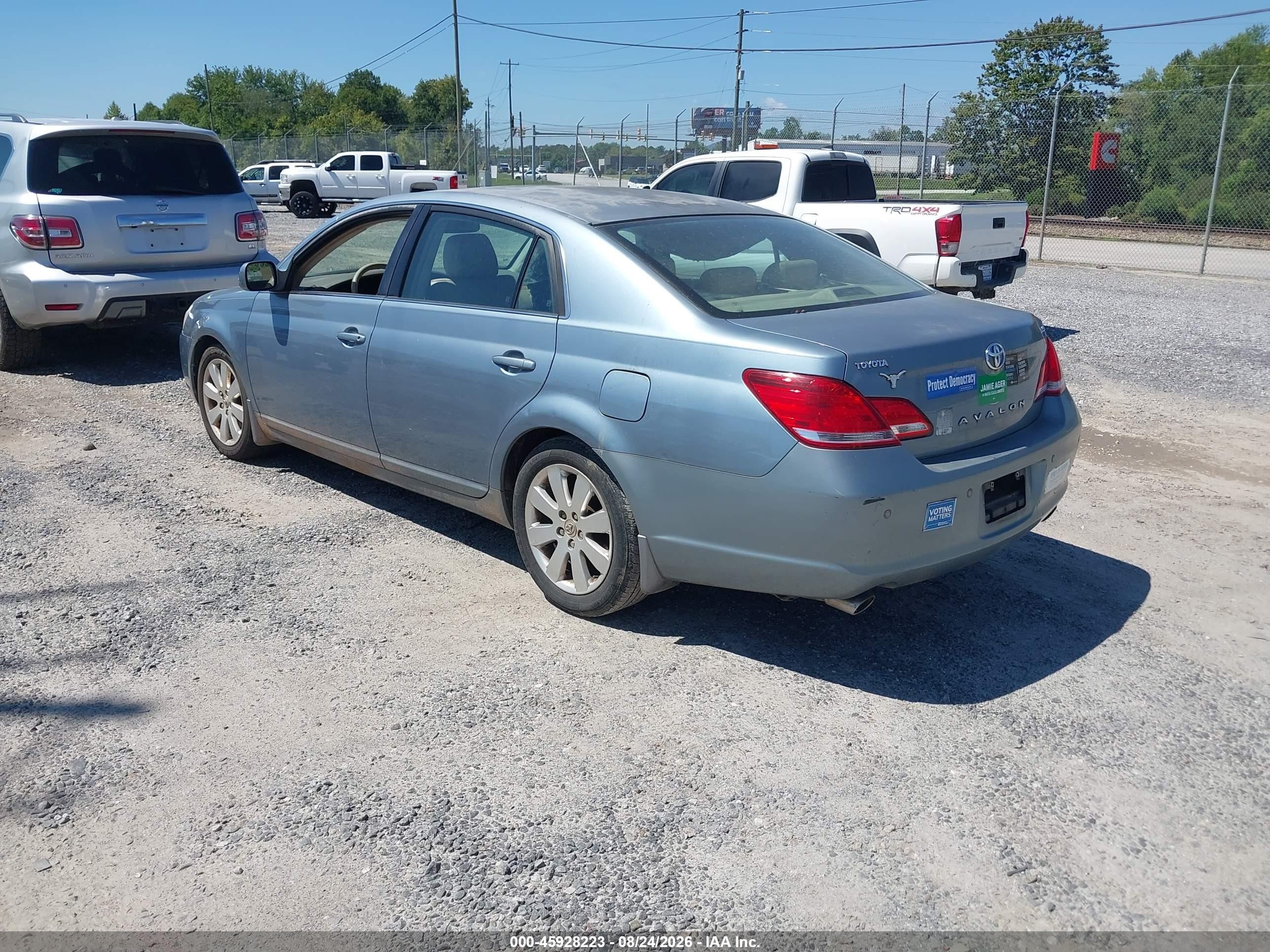 2006 Toyota Avalon Xls Blue vin: 4T1BK36B46U108244