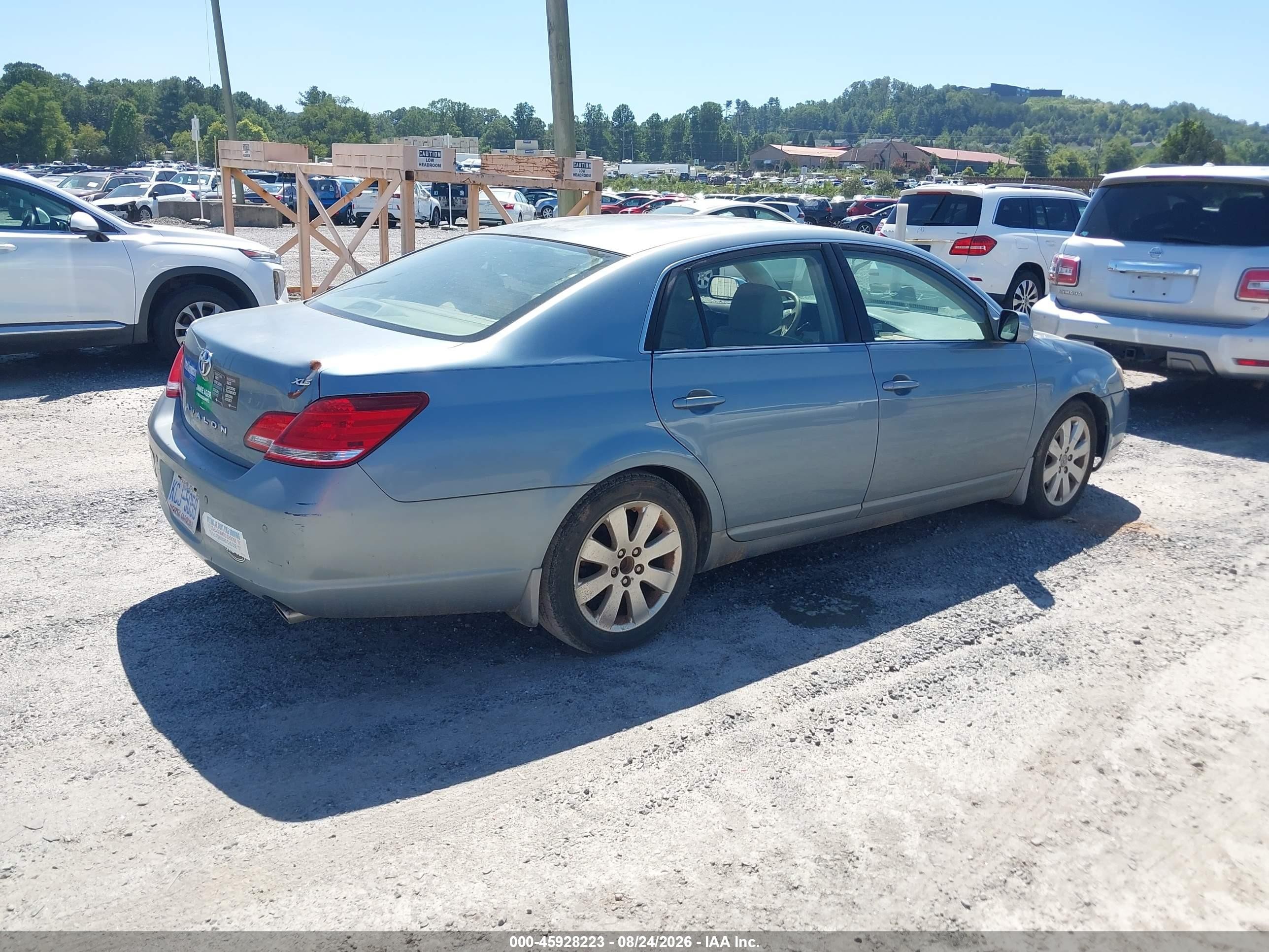 2006 Toyota Avalon Xls Blue vin: 4T1BK36B46U108244