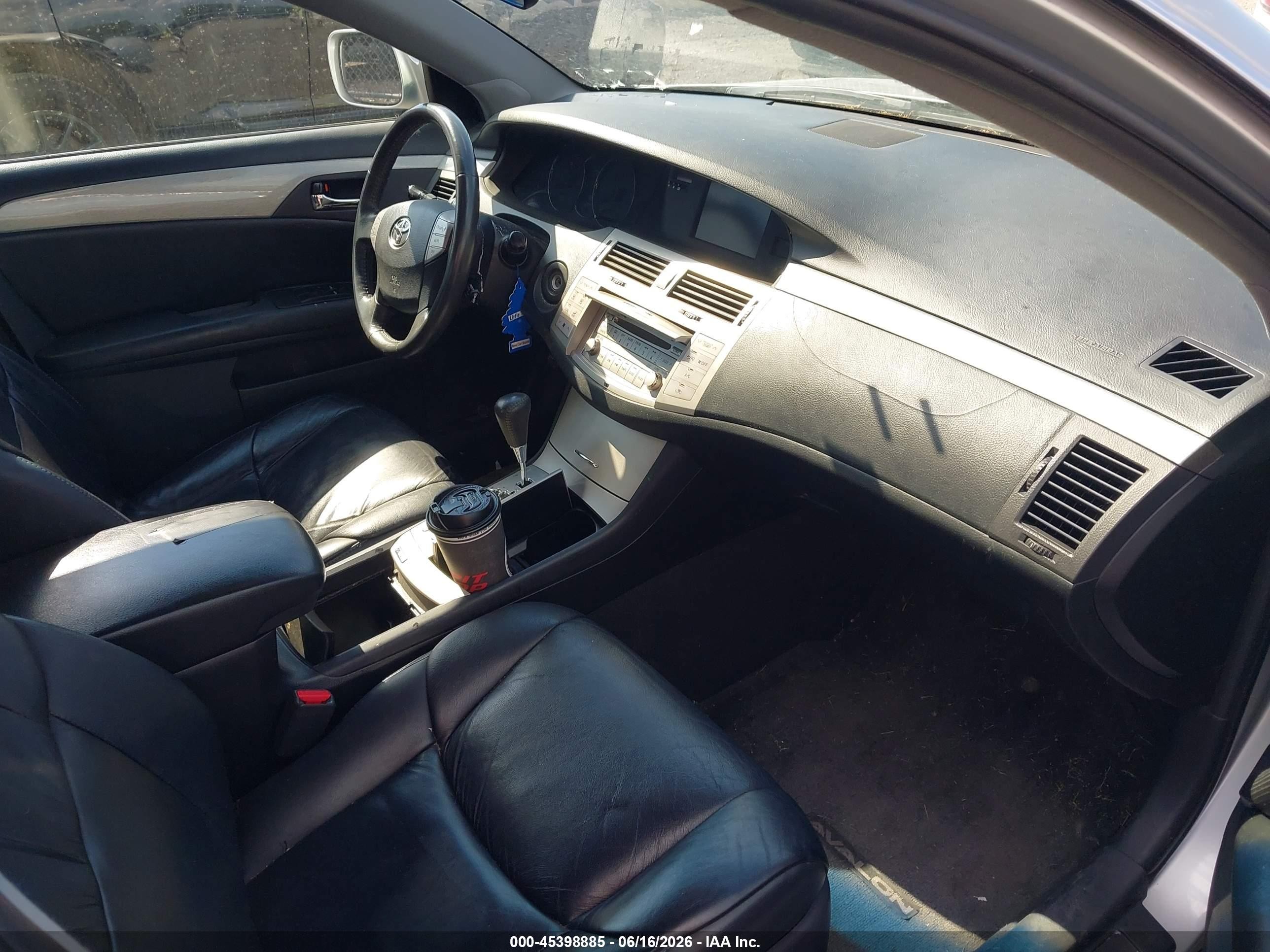 2006 Toyota Avalon Touring Silver vin: 4T1BK36B46U115386