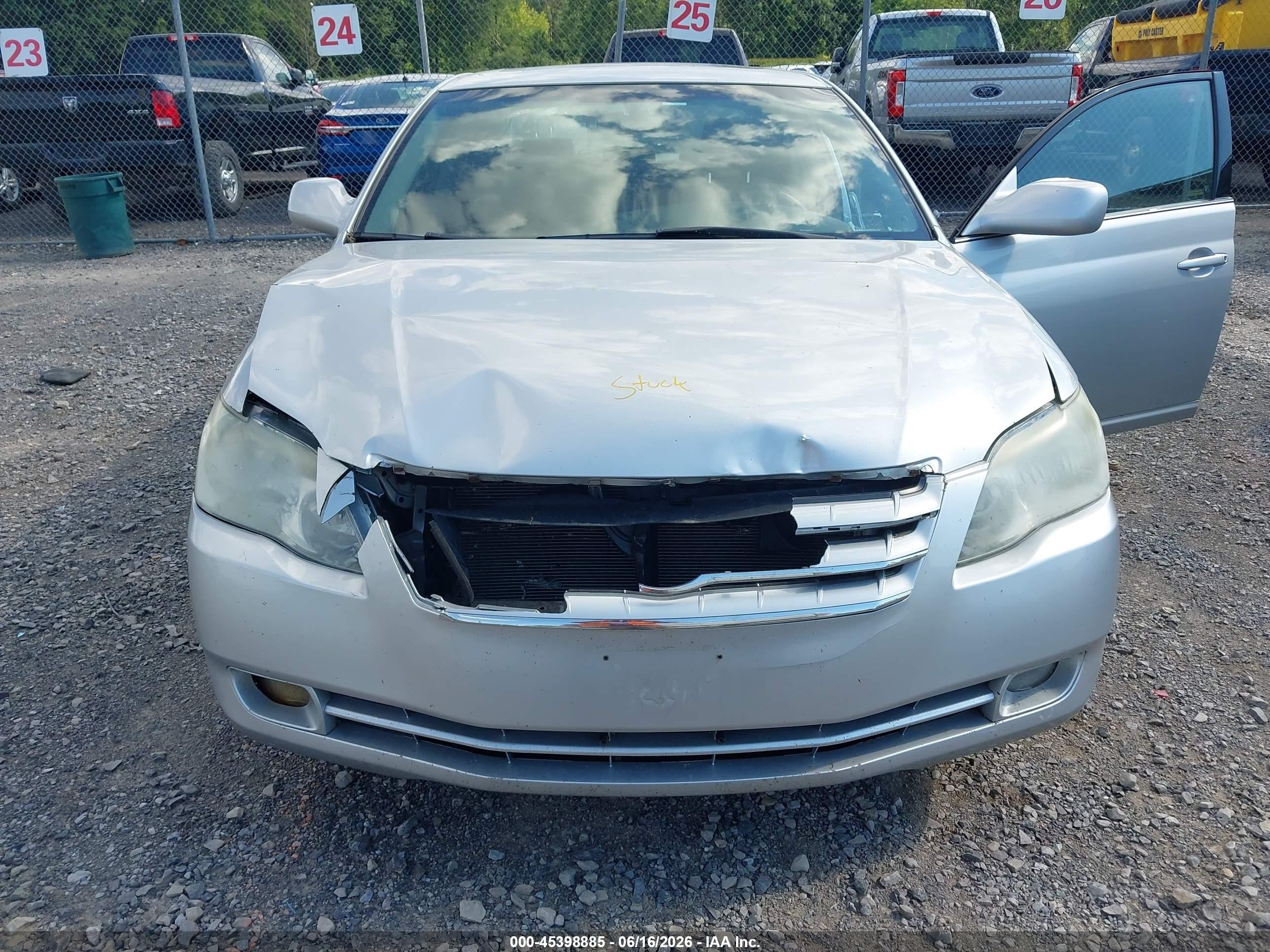 2006 Toyota Avalon Touring Silver vin: 4T1BK36B46U115386