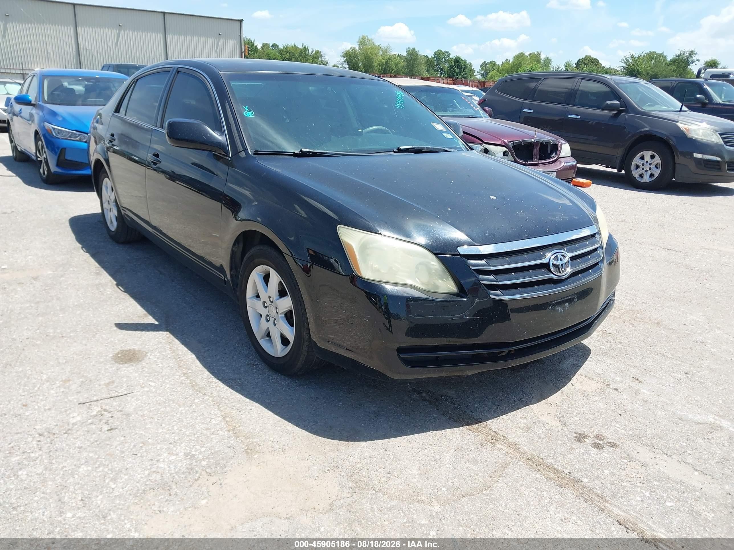 2006 Toyota Avalon Xl Black vin: 4T1BK36B46U138506