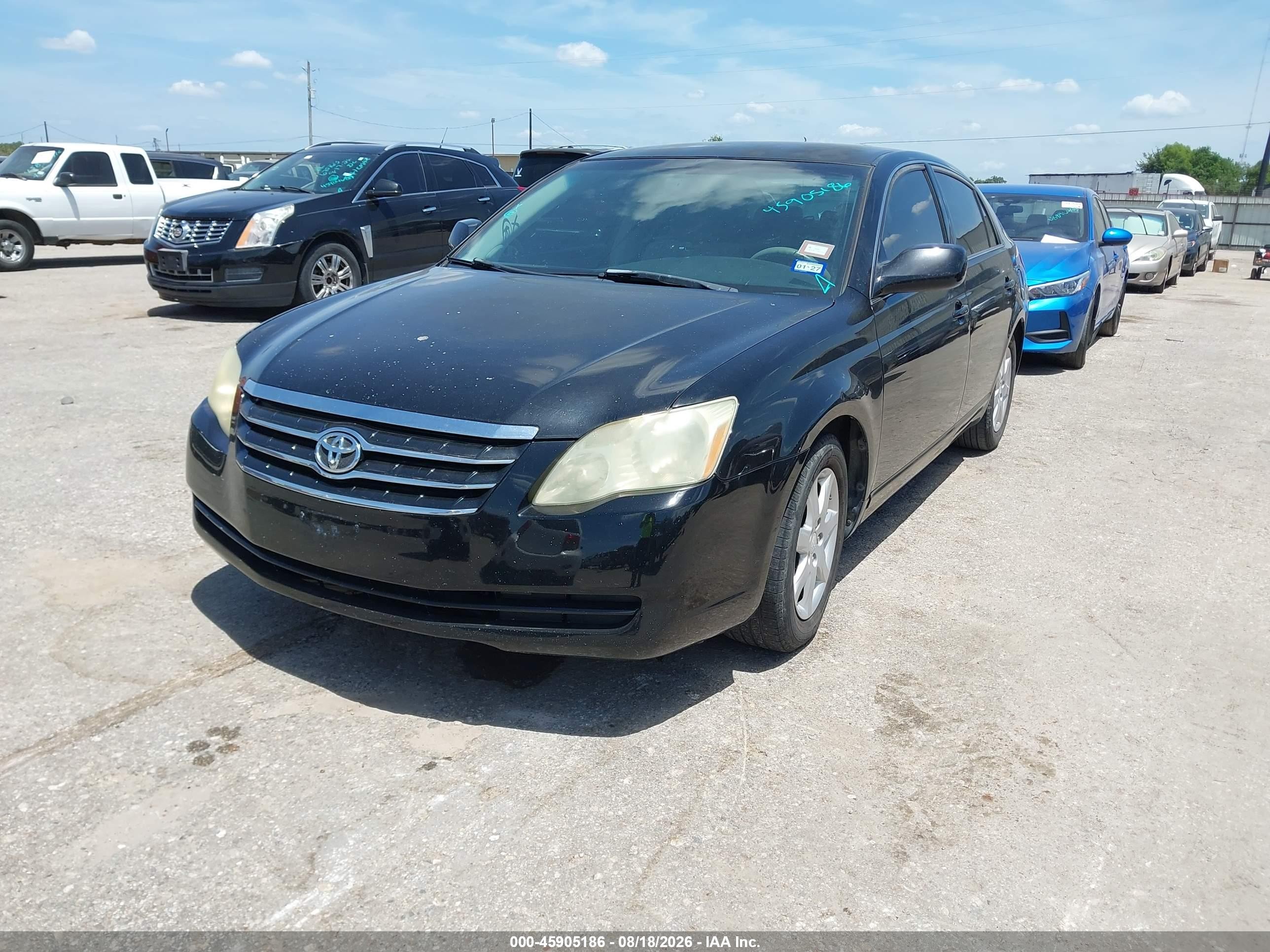 2006 Toyota Avalon Xl Black vin: 4T1BK36B46U138506