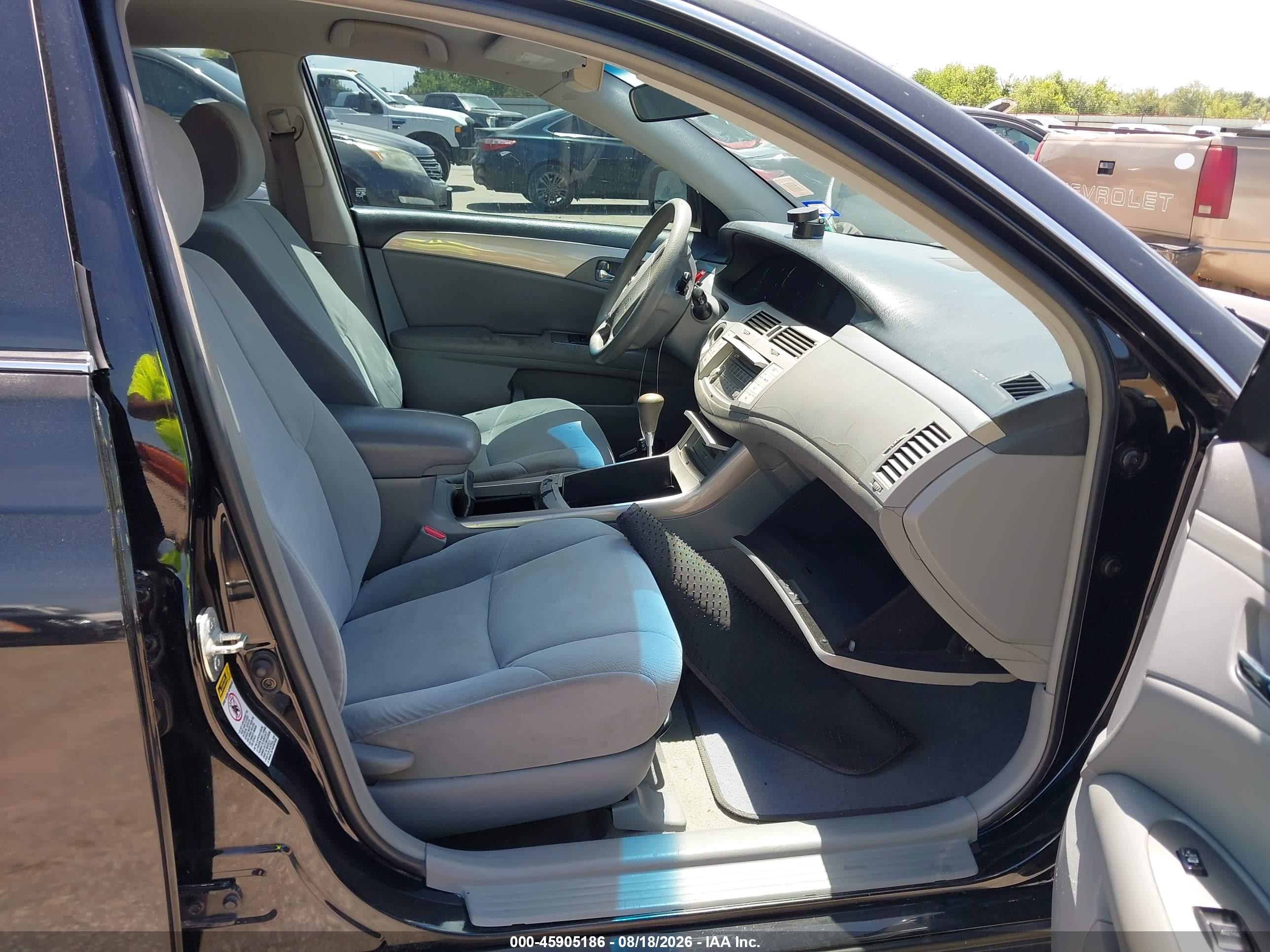 2006 Toyota Avalon Xl Black vin: 4T1BK36B46U138506