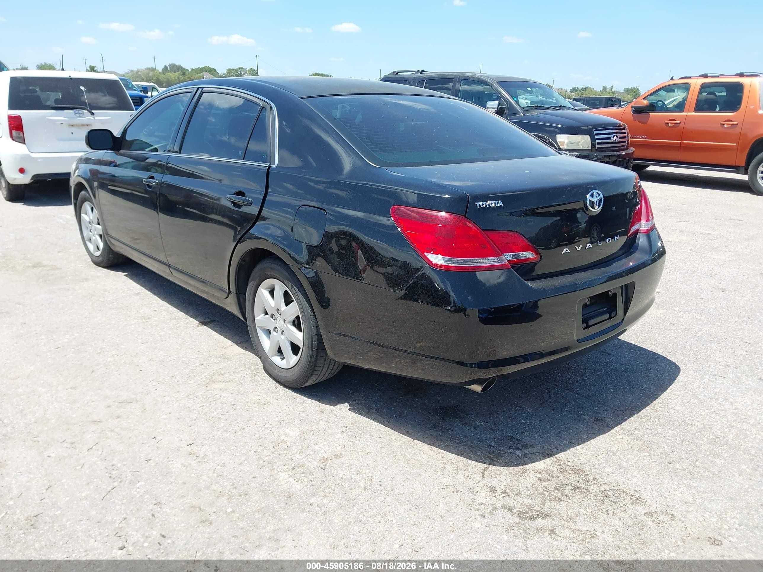 2006 Toyota Avalon Xl Black vin: 4T1BK36B46U138506