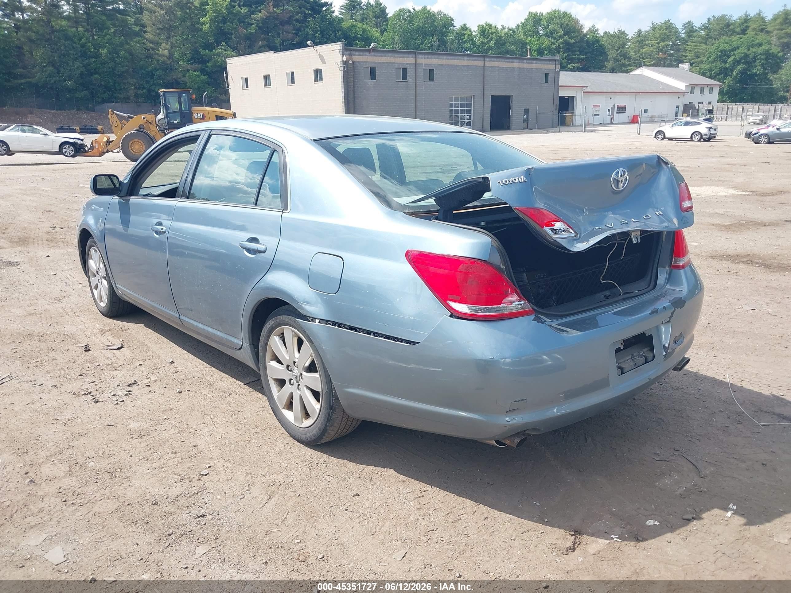 2007 Toyota Avalon Xls Light Blue vin: 4T1BK36B47U168915
