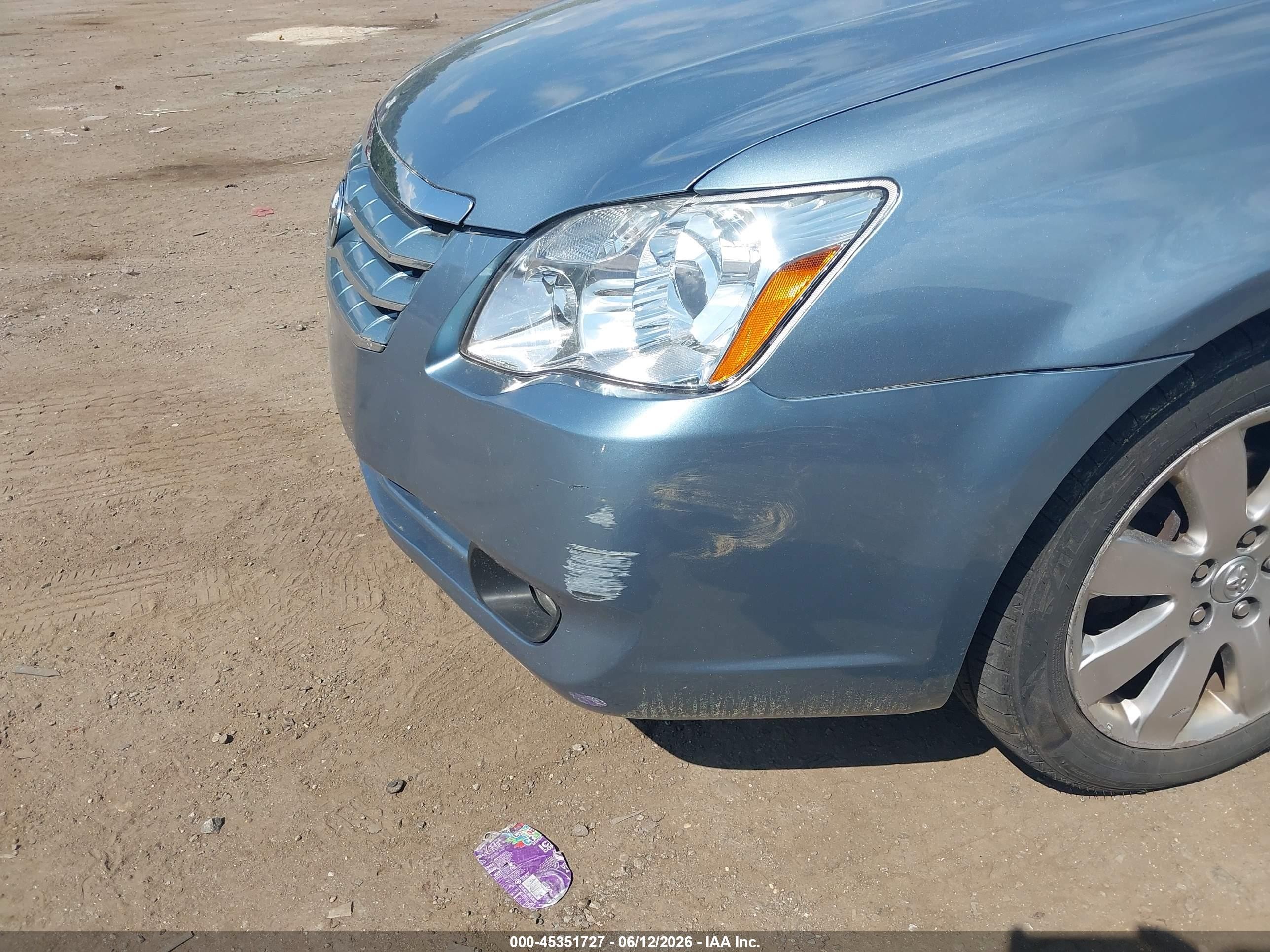2007 Toyota Avalon Xls Light Blue vin: 4T1BK36B47U168915