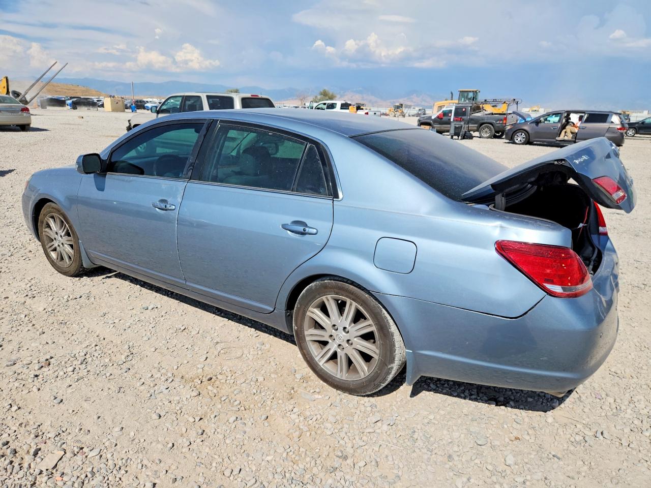 2007 Toyota Avalon Limited Blue vin: 4T1BK36B47U178165