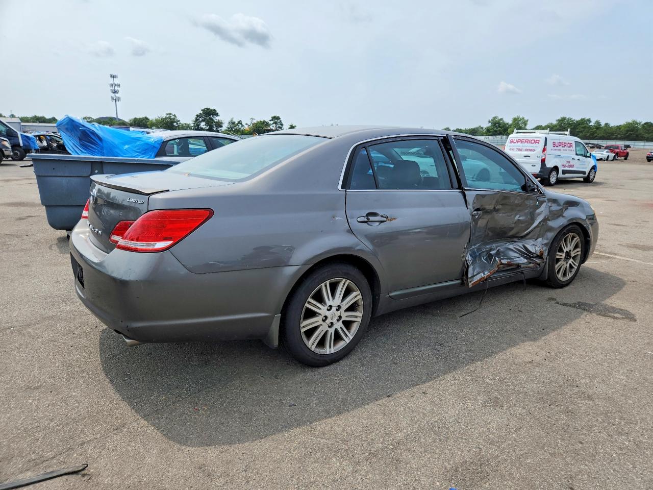 2007 Toyota Avalon Limited Gray vin: 4T1BK36B47U184337